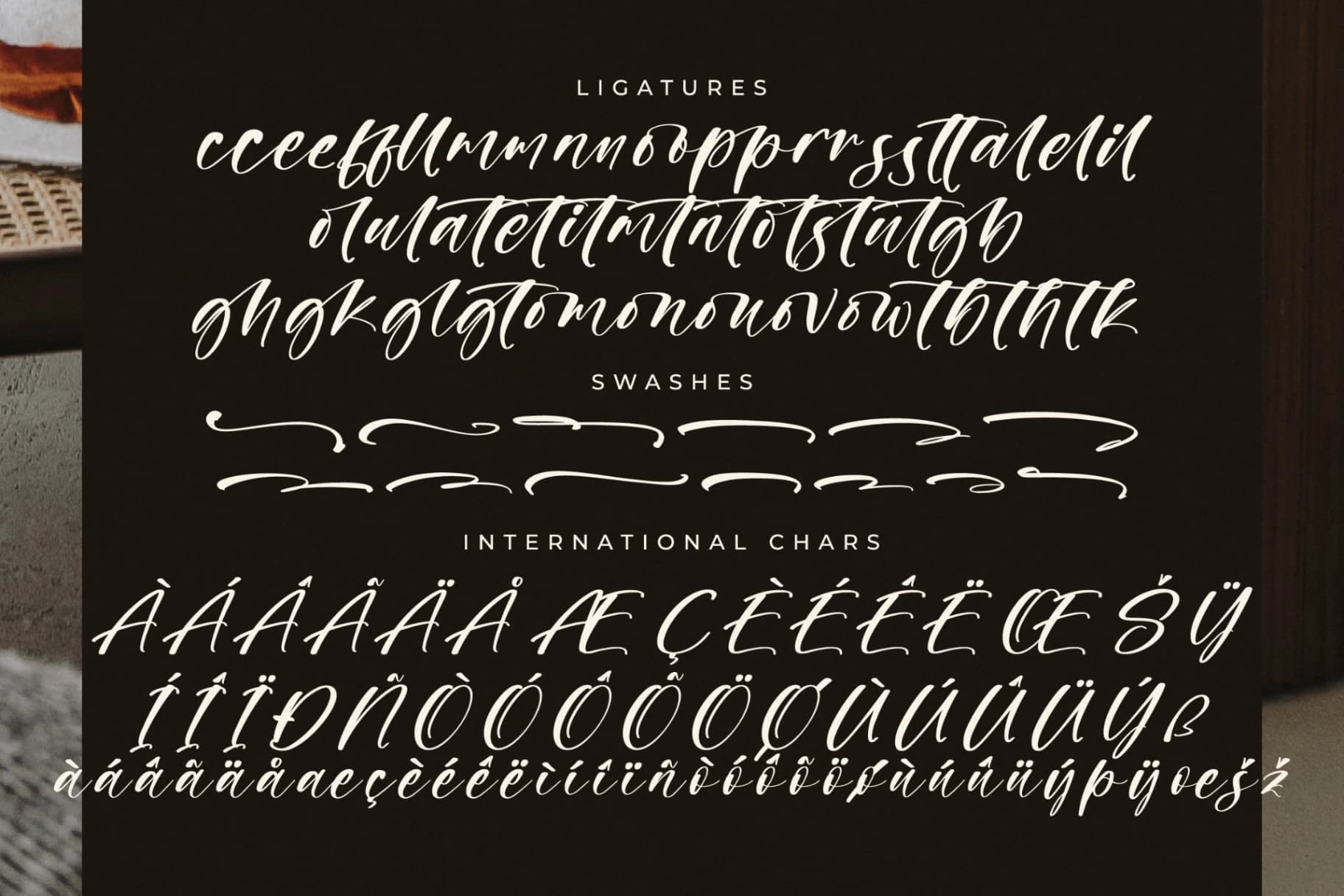 Preview 14 for Rednigho – Modern Handwritten Font