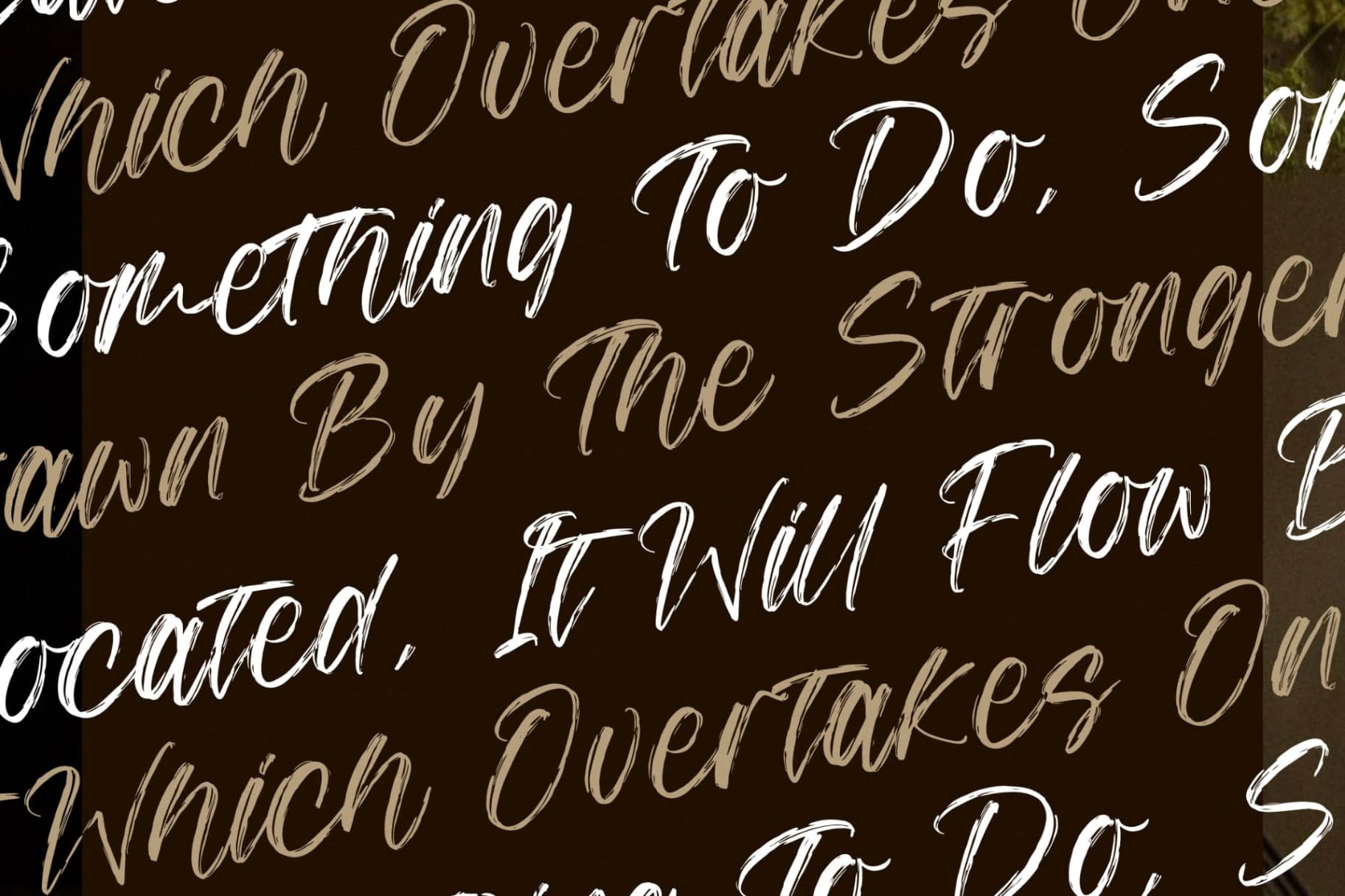 Preview 9 for Anthony Dominate – Modern Handbrush Font