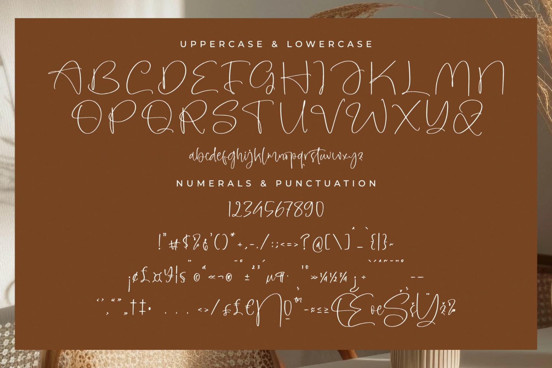Preview 13 for Amberony – Modern Handwritten Font