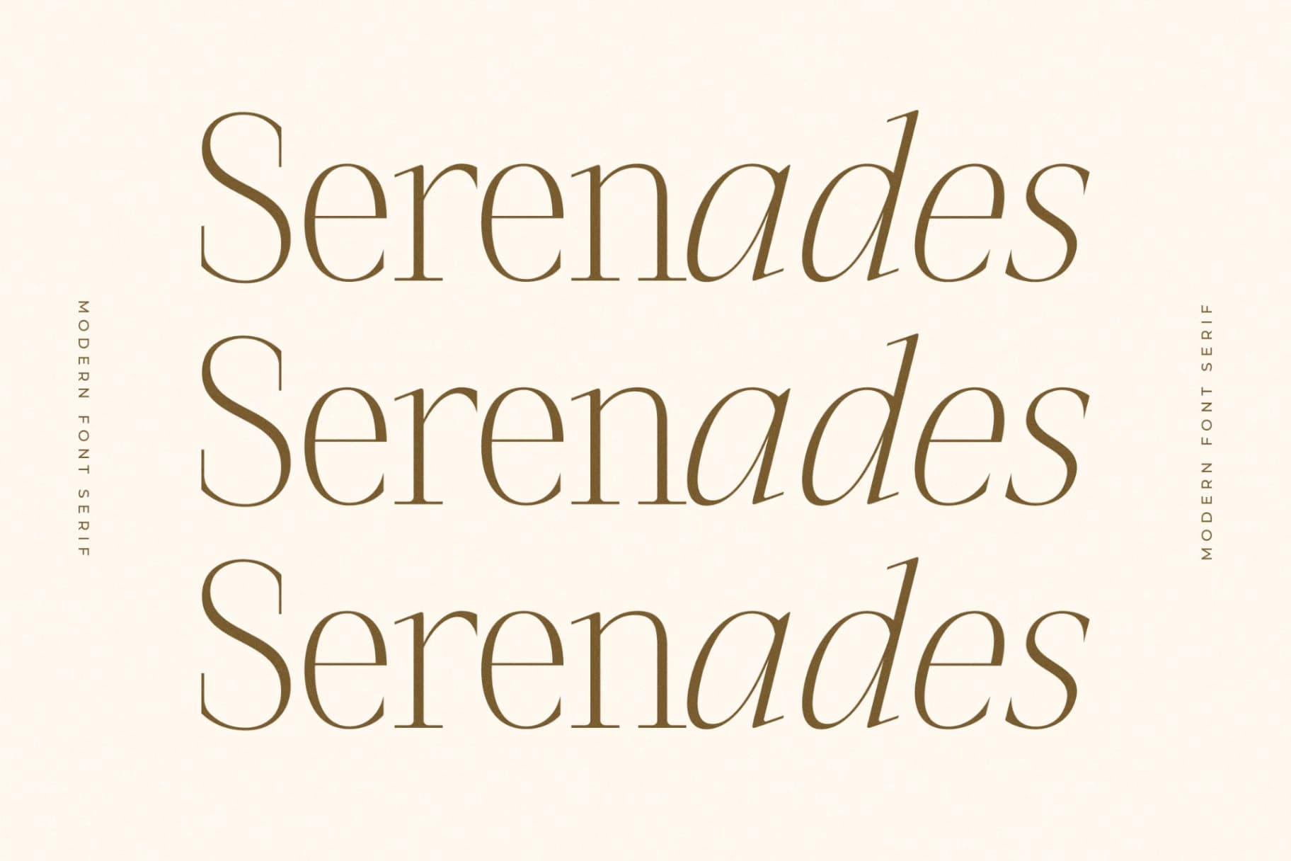 Preview 3 for Seraphine – Modern Font Serif