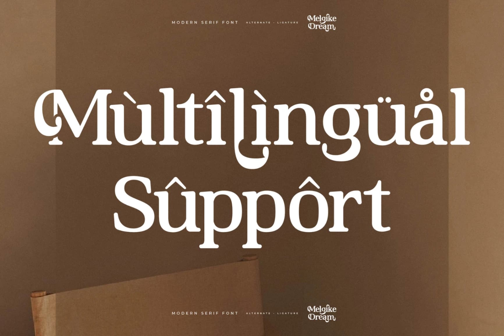 Preview 12 for Melgike Dream – Modern Serif Font