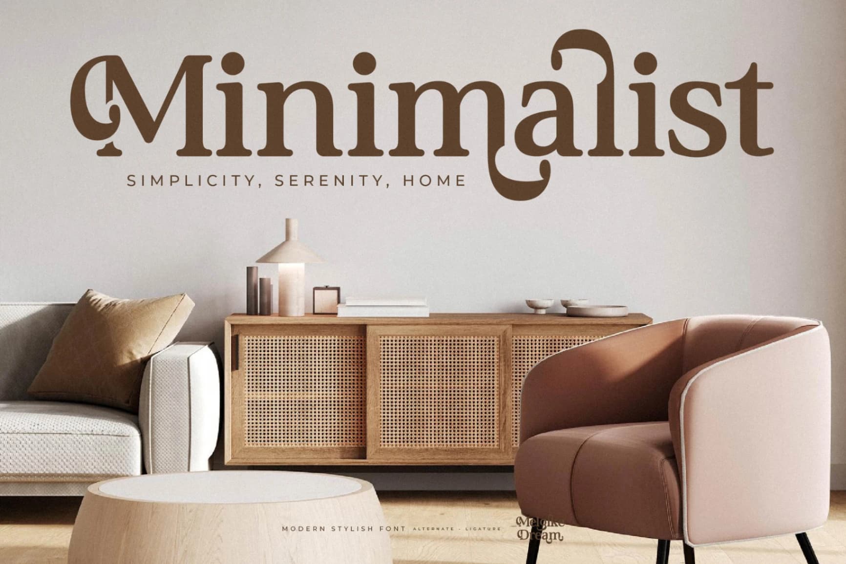 Preview 6 for Melgike Dream – Modern Serif Font