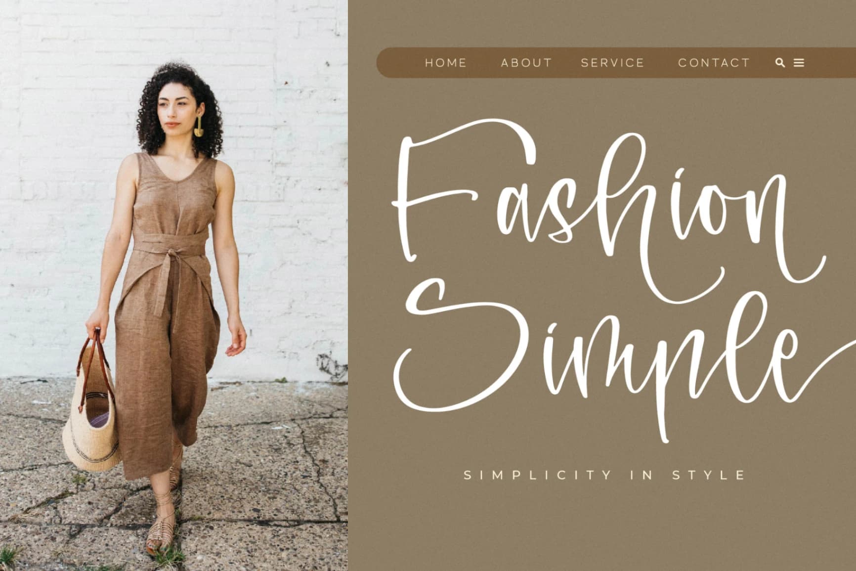 Preview 2 for Sillenta Brighten – Modern Handwritten Font