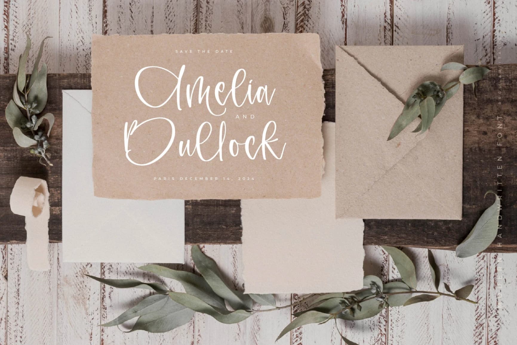 Preview 3 for Sillenta Brighten – Modern Handwritten Font