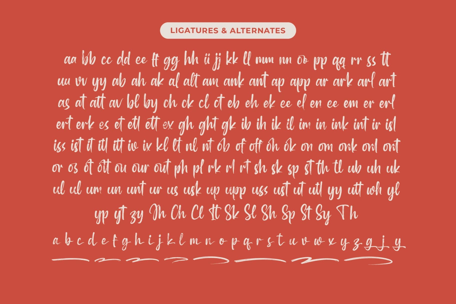 Preview 19 for Mayory Overlag - Bold Brush Font