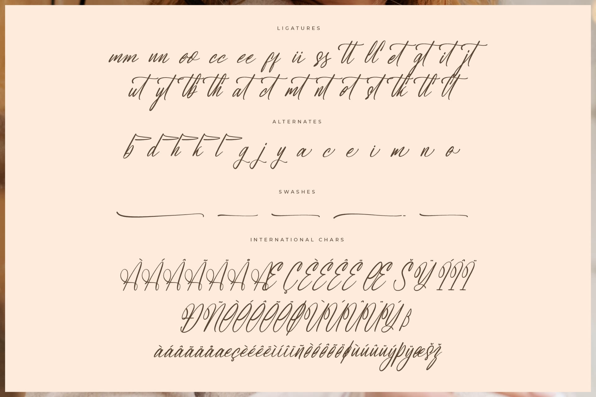 Preview 14 for Rustic Astera – Modern Handwritten Script