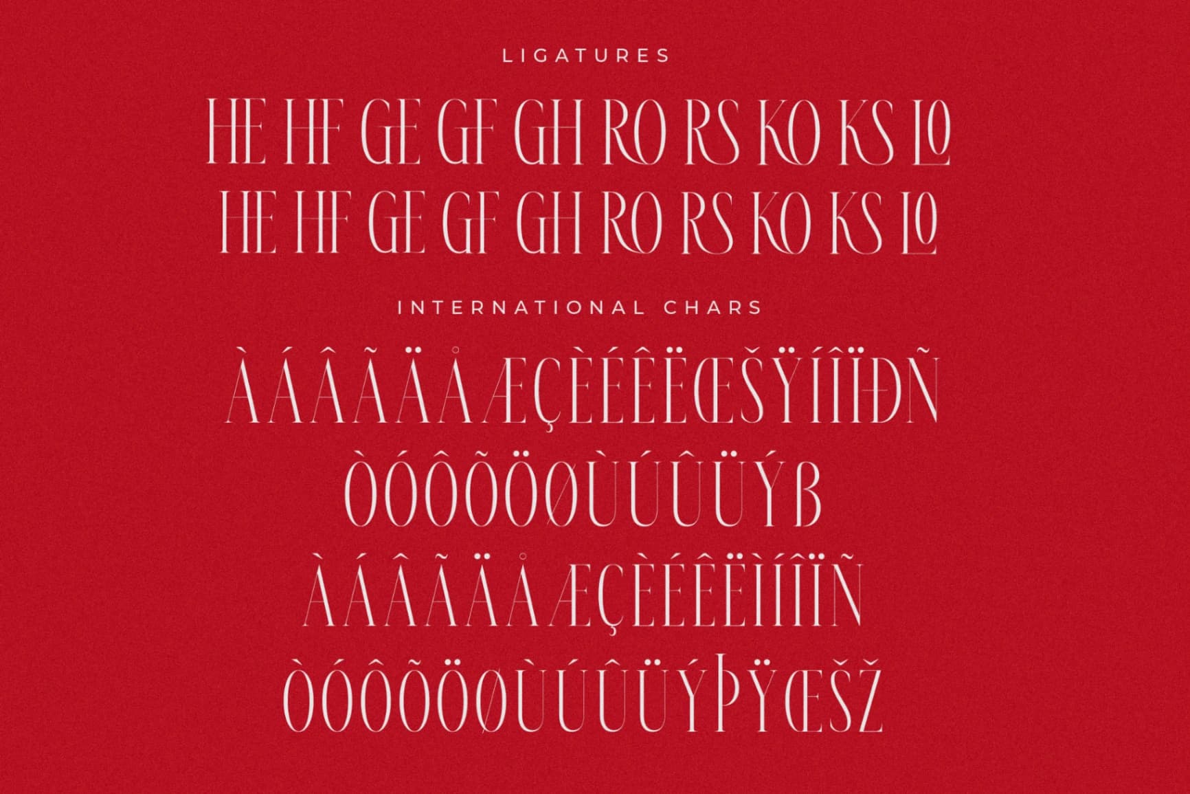 Preview 14 for Meksron – Modern Serif Font