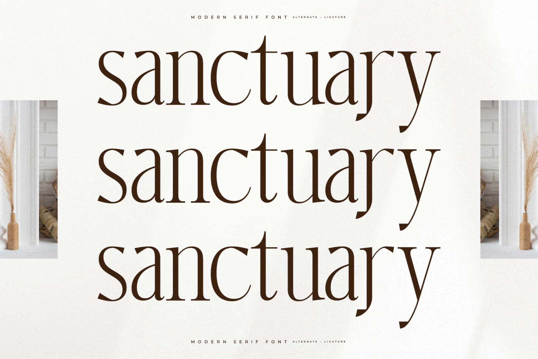 Preview 7 for Harfterd – Modern Serif Font