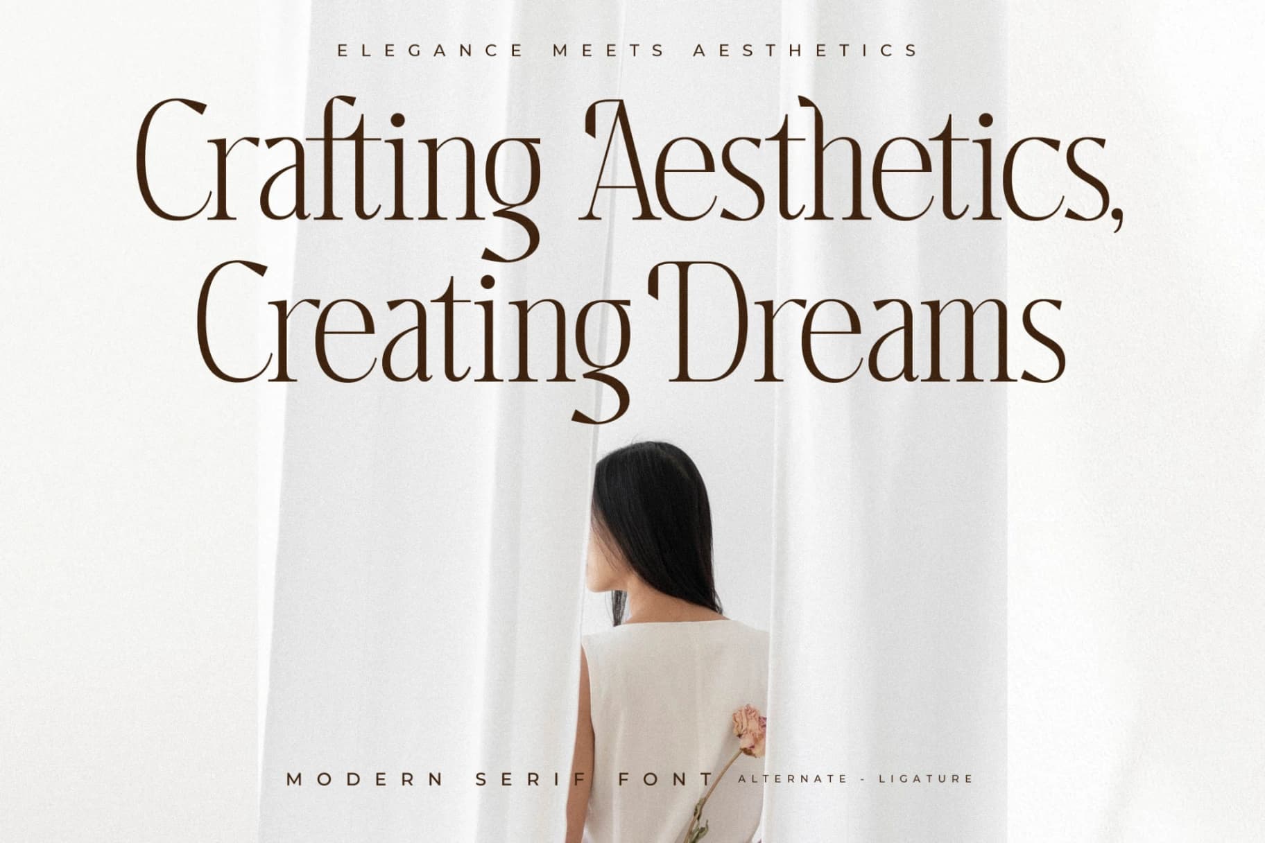 Preview 5 for Harfterd – Modern Serif Font