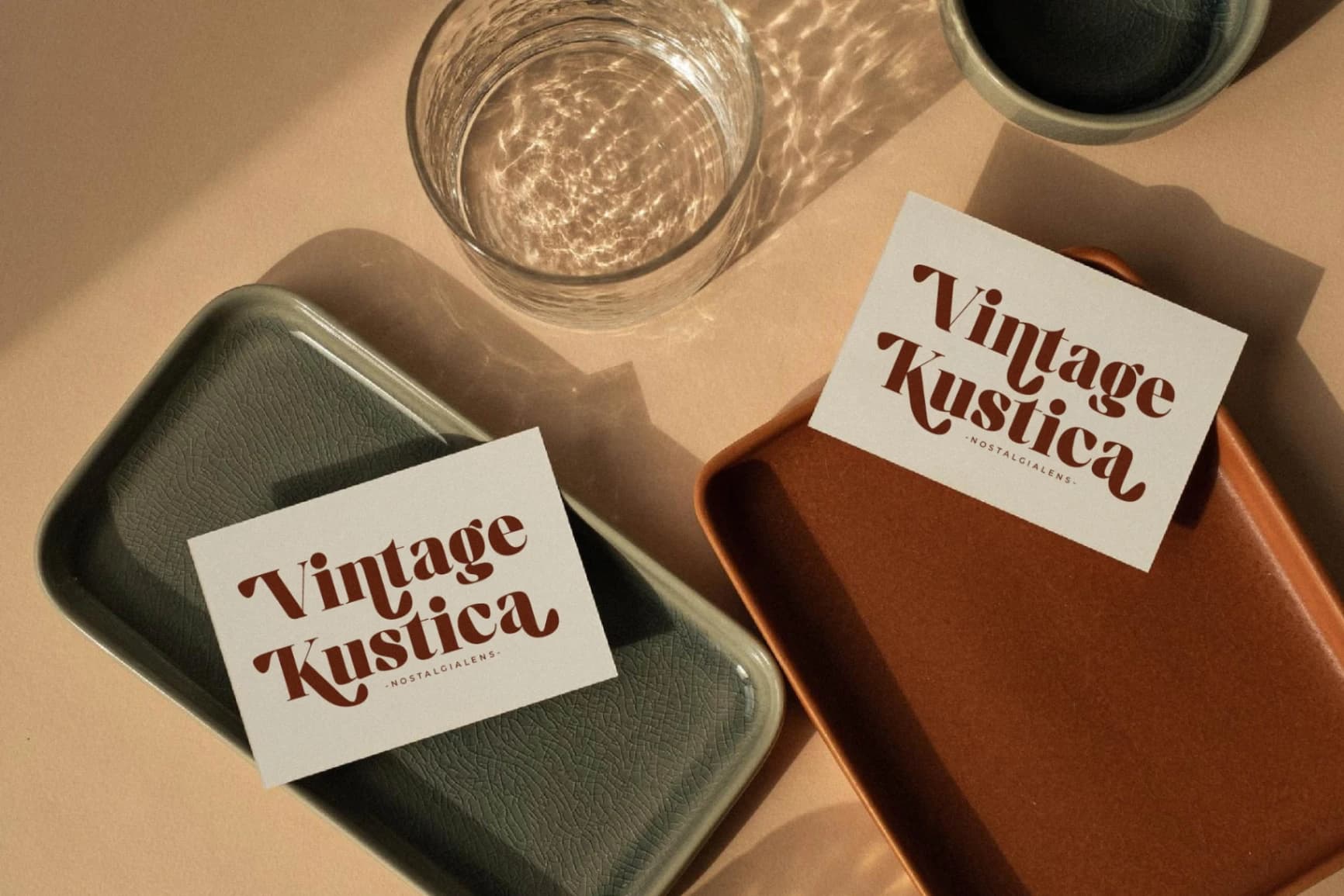 Preview 6 for Kindora Bufferly – Modern Vintage Serif Font