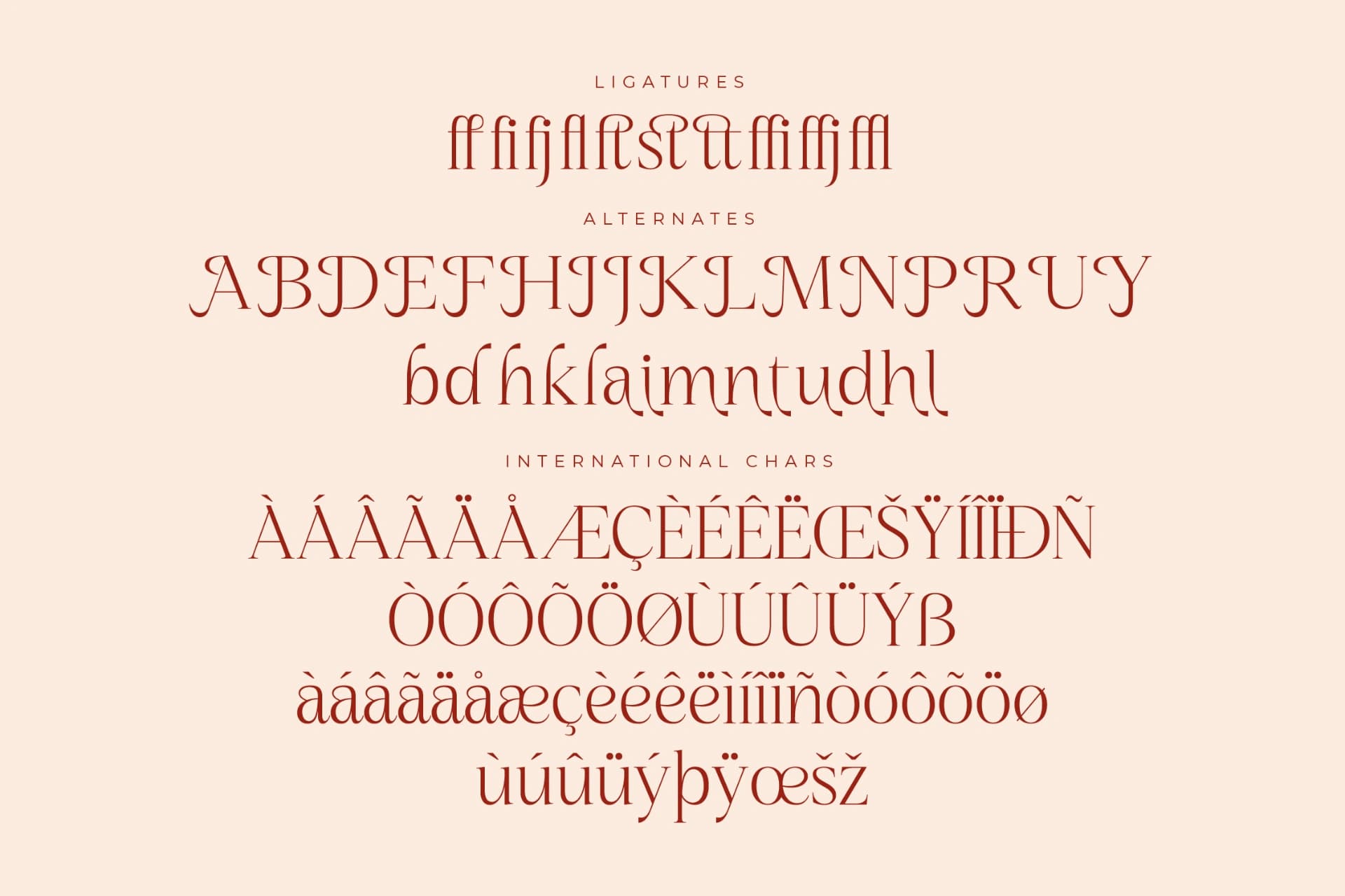Preview 14 for Nagista – Modern Serif Font