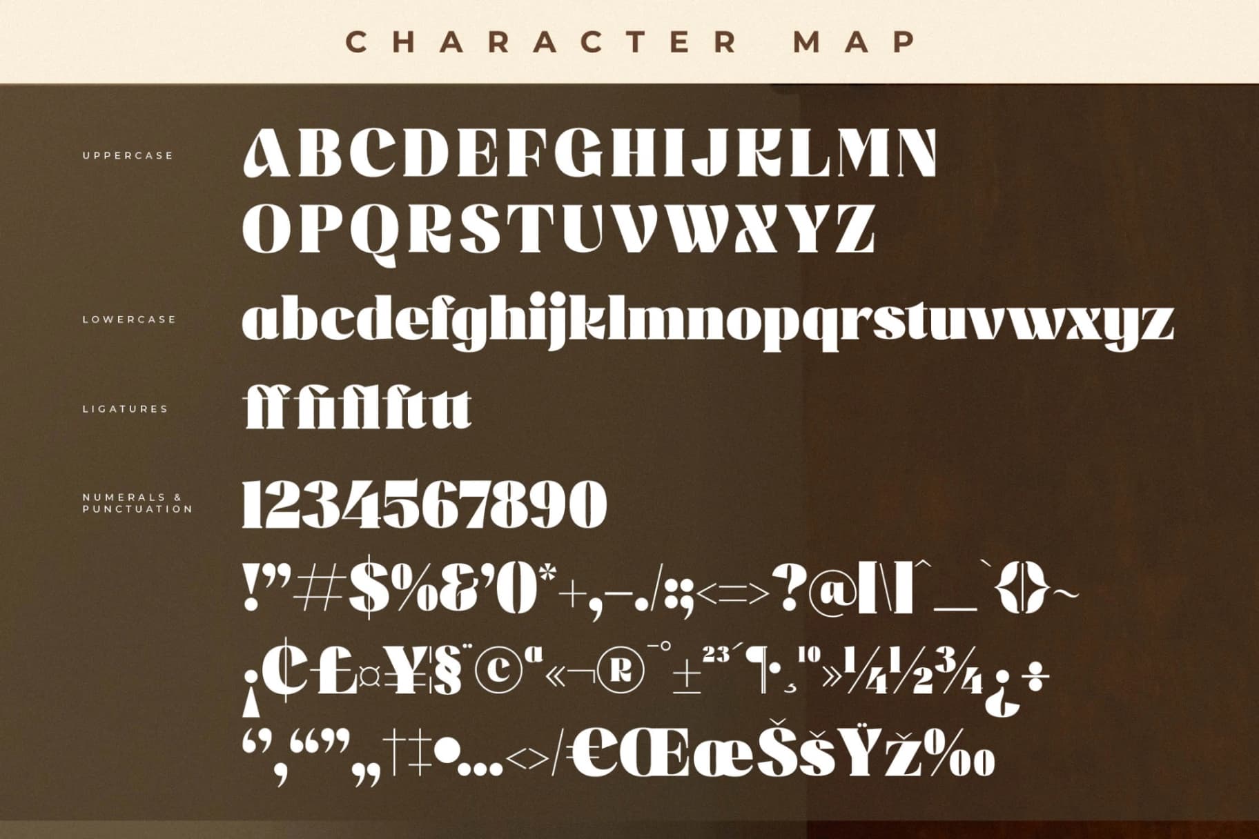 Preview 13 for Misflen Radio – Modern Bold Serif Font