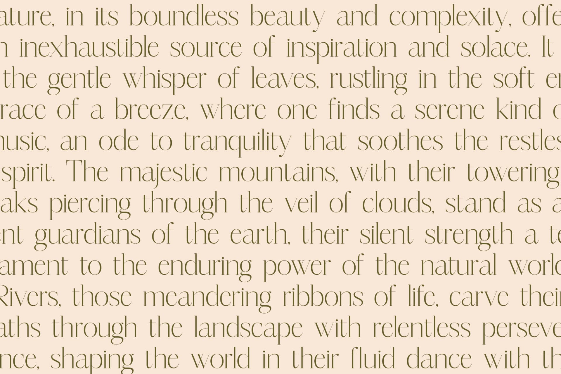 Preview 10 for Mosbian – Modern Serif Font