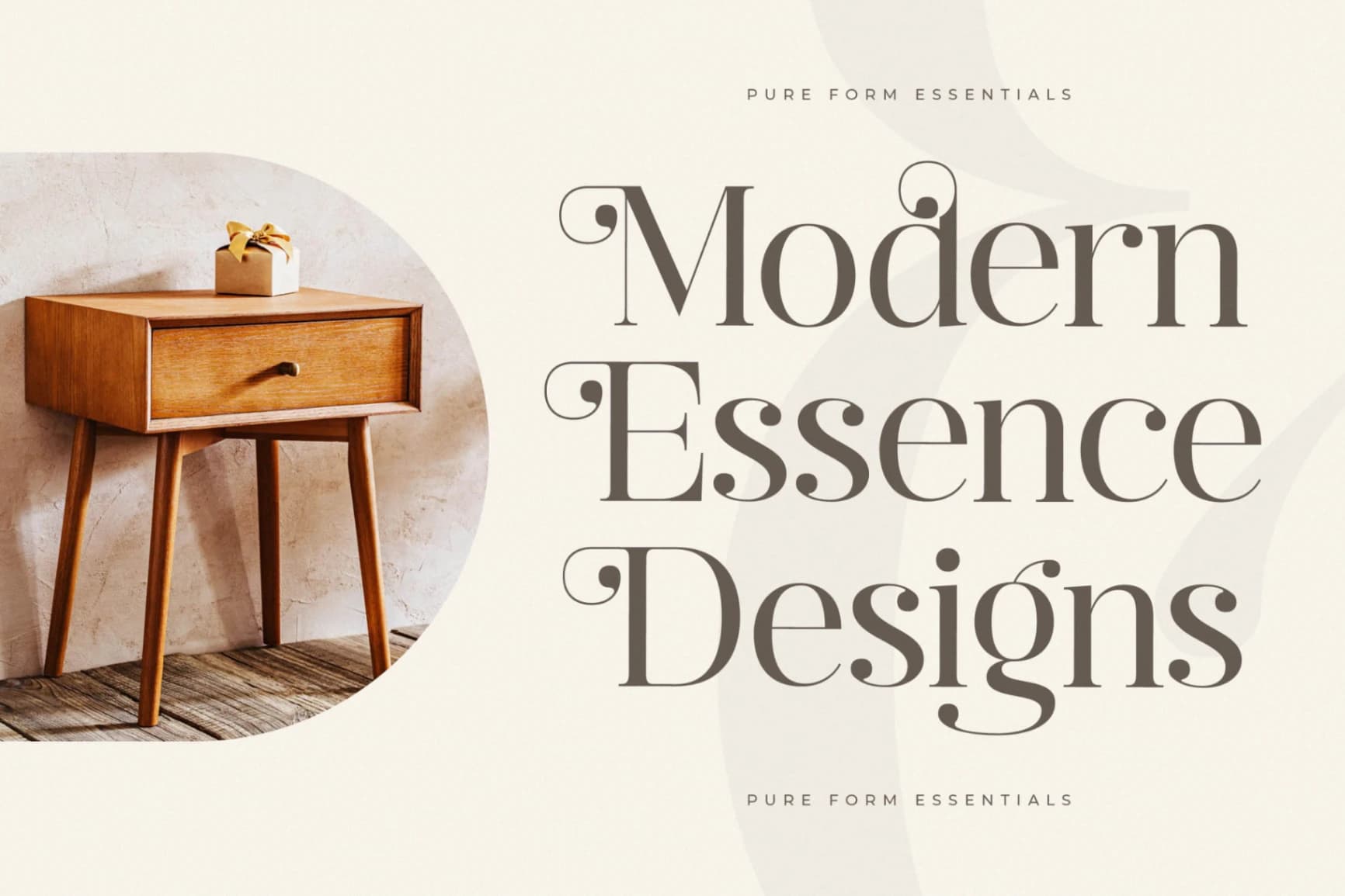 Preview 4 for Ragiften - Modern Serif Font