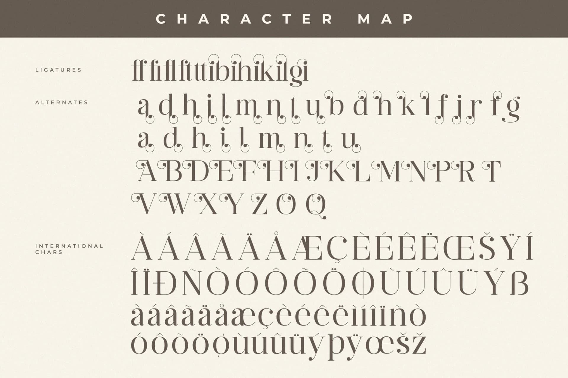Preview 14 for Ragiften - Modern Serif Font