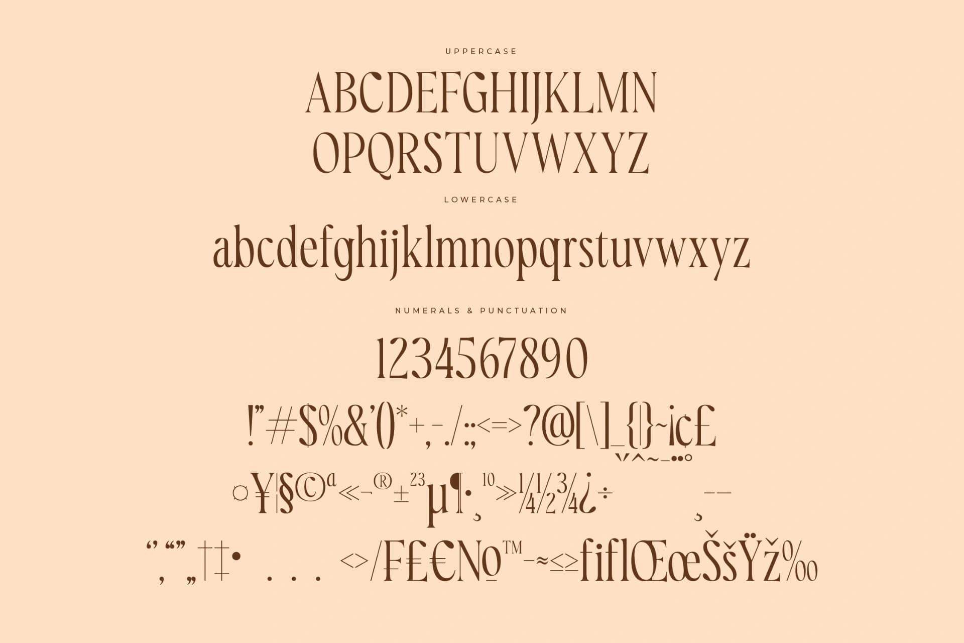 Preview 13 for Royaltens – Modern Serif Font