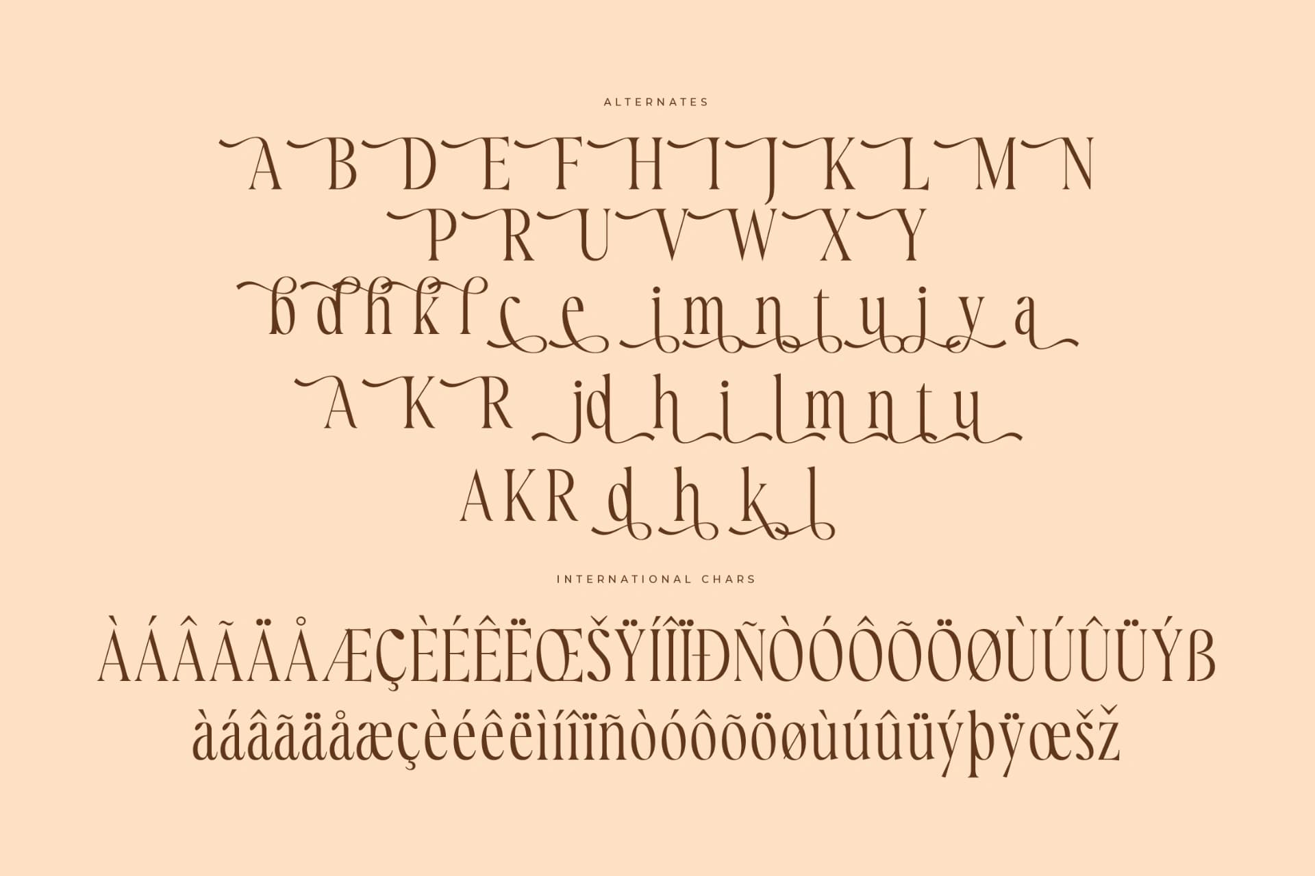 Preview 14 for Royaltens – Modern Serif Font