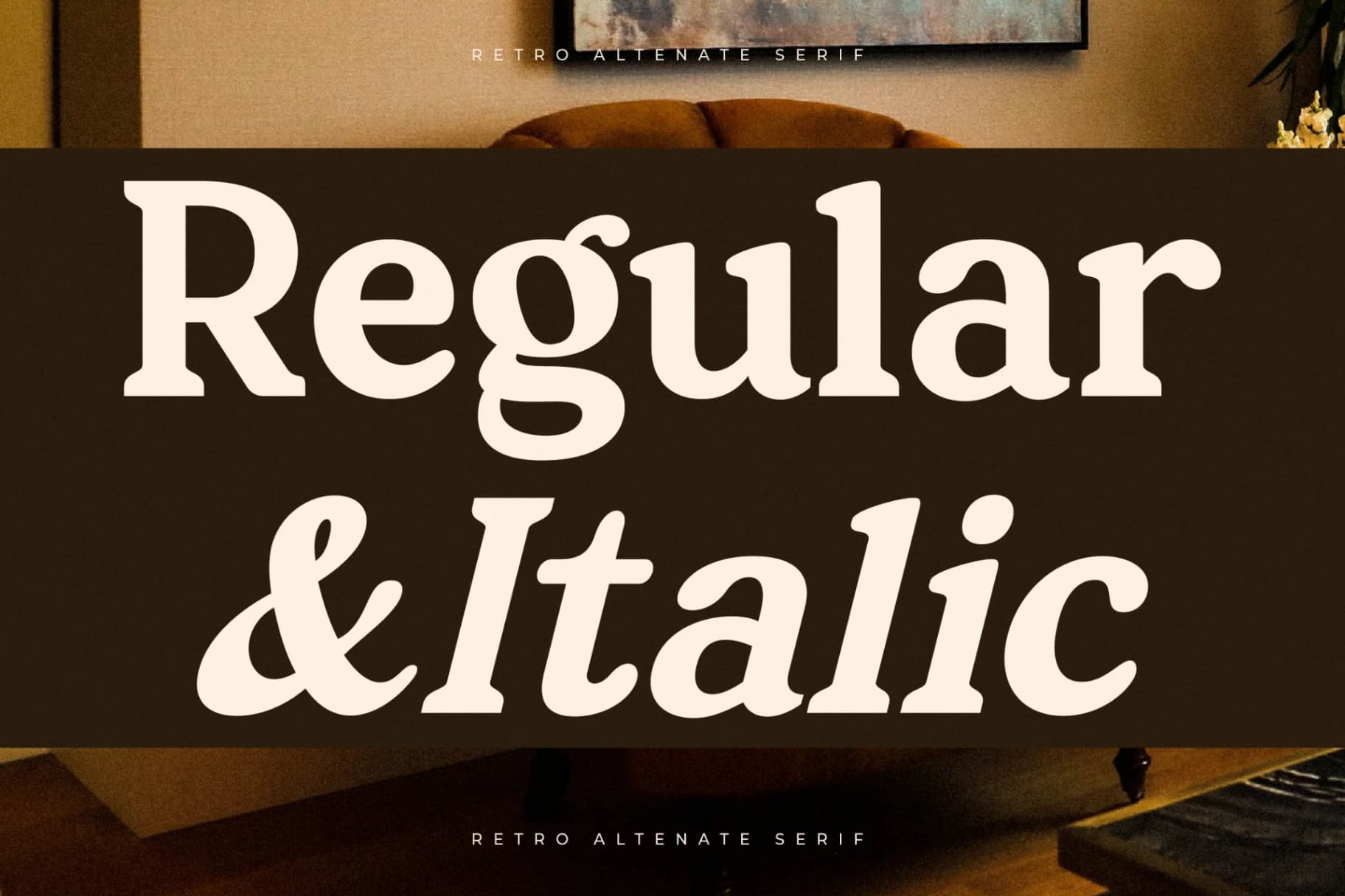 Preview 8 for Harbor Nebula – Retro Alternate Serif