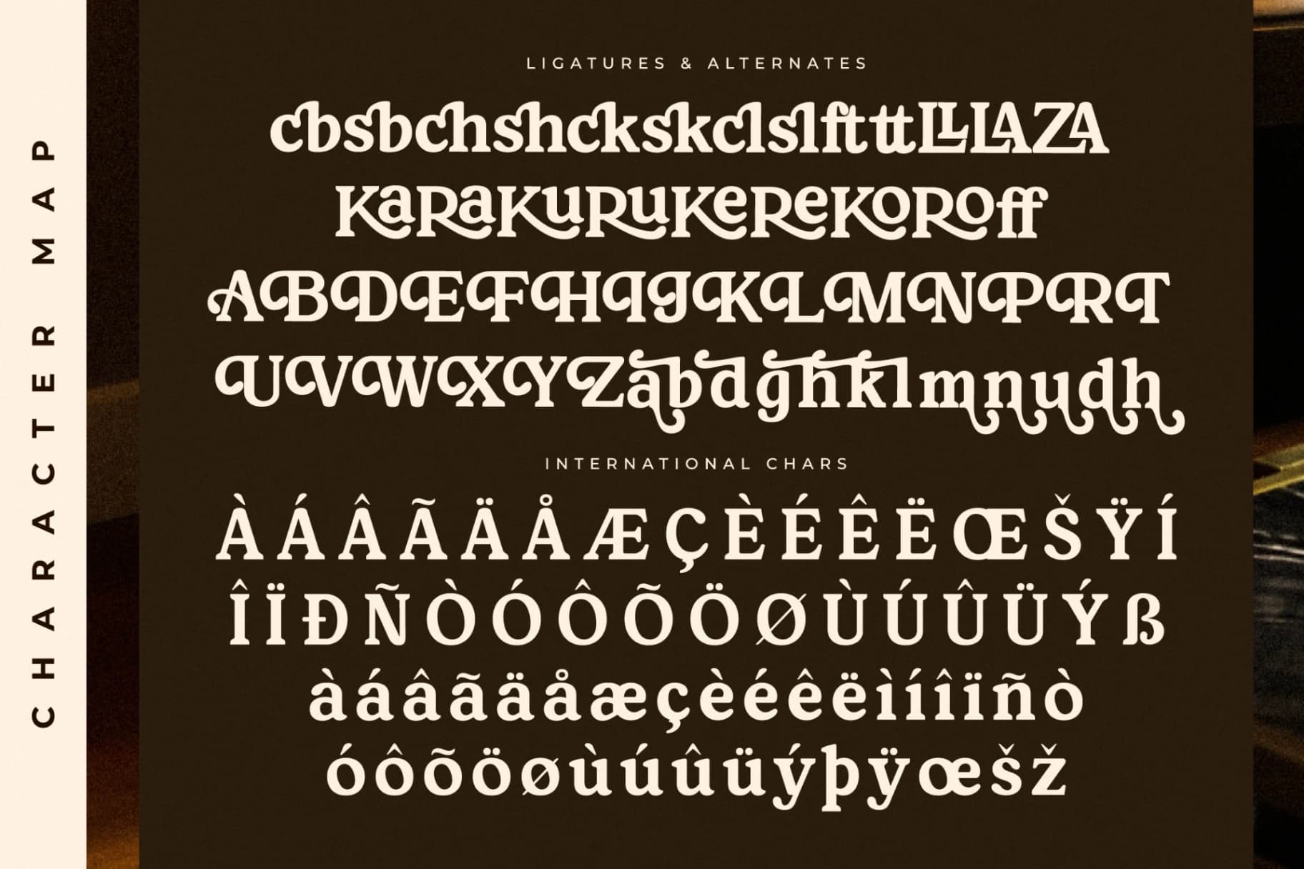 Preview 14 for Harbor Nebula – Retro Alternate Serif