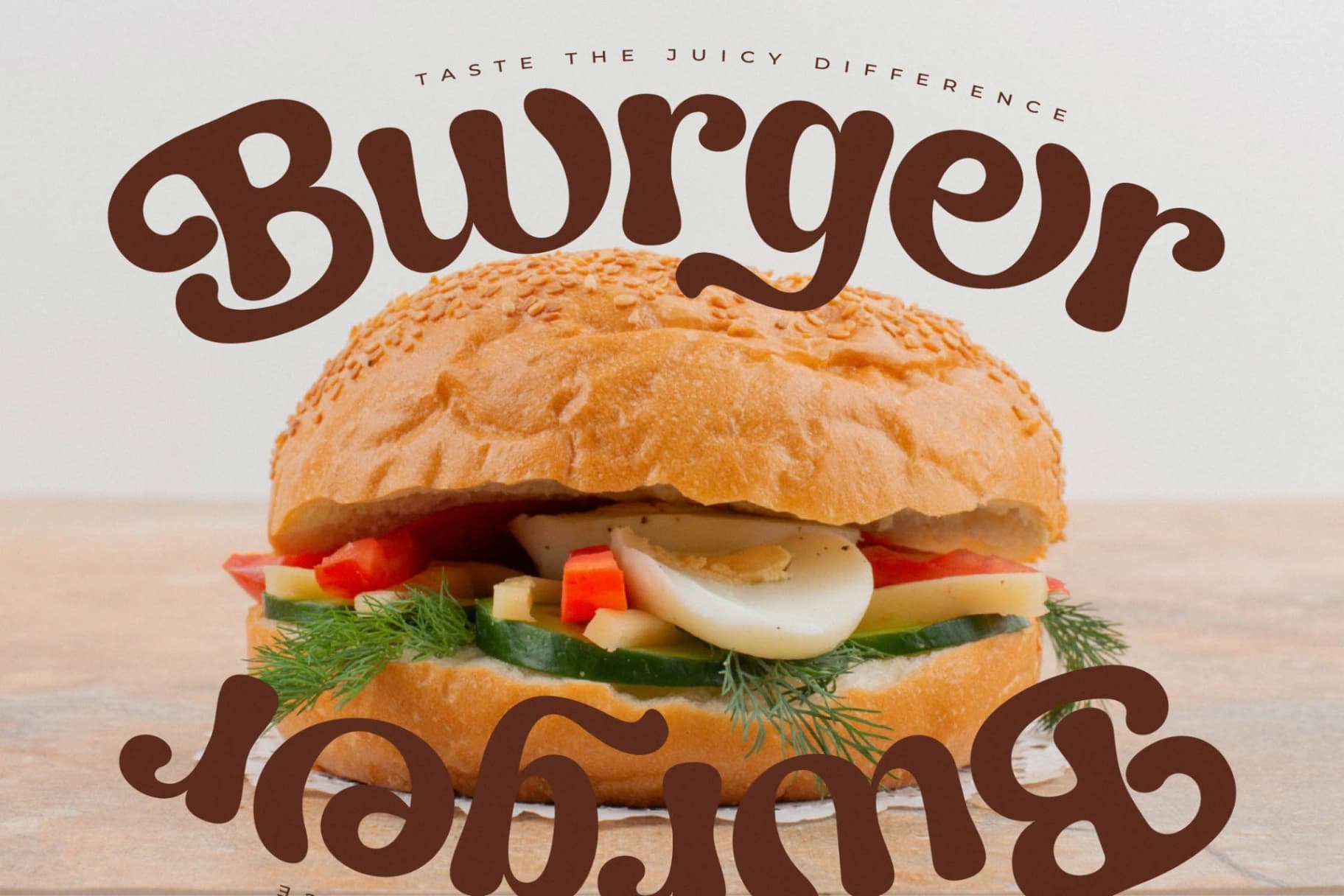 Preview 11 for Asterah Quirkyn – Chunky Groovy Font