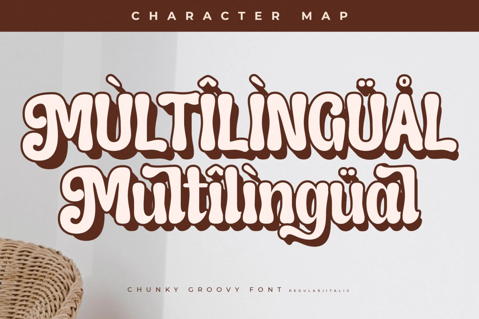 Preview 12 for Asterah Quirkyn – Chunky Groovy Font