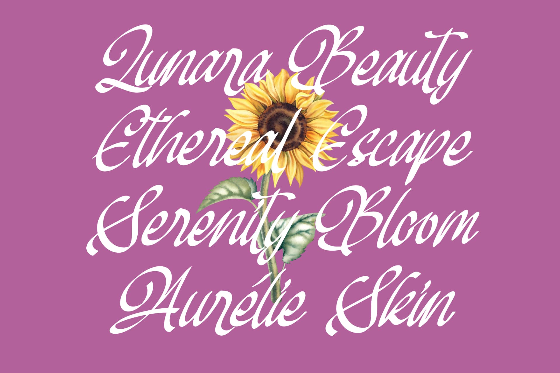 Preview 4 for Mendyora – Bold Calligraphy Font