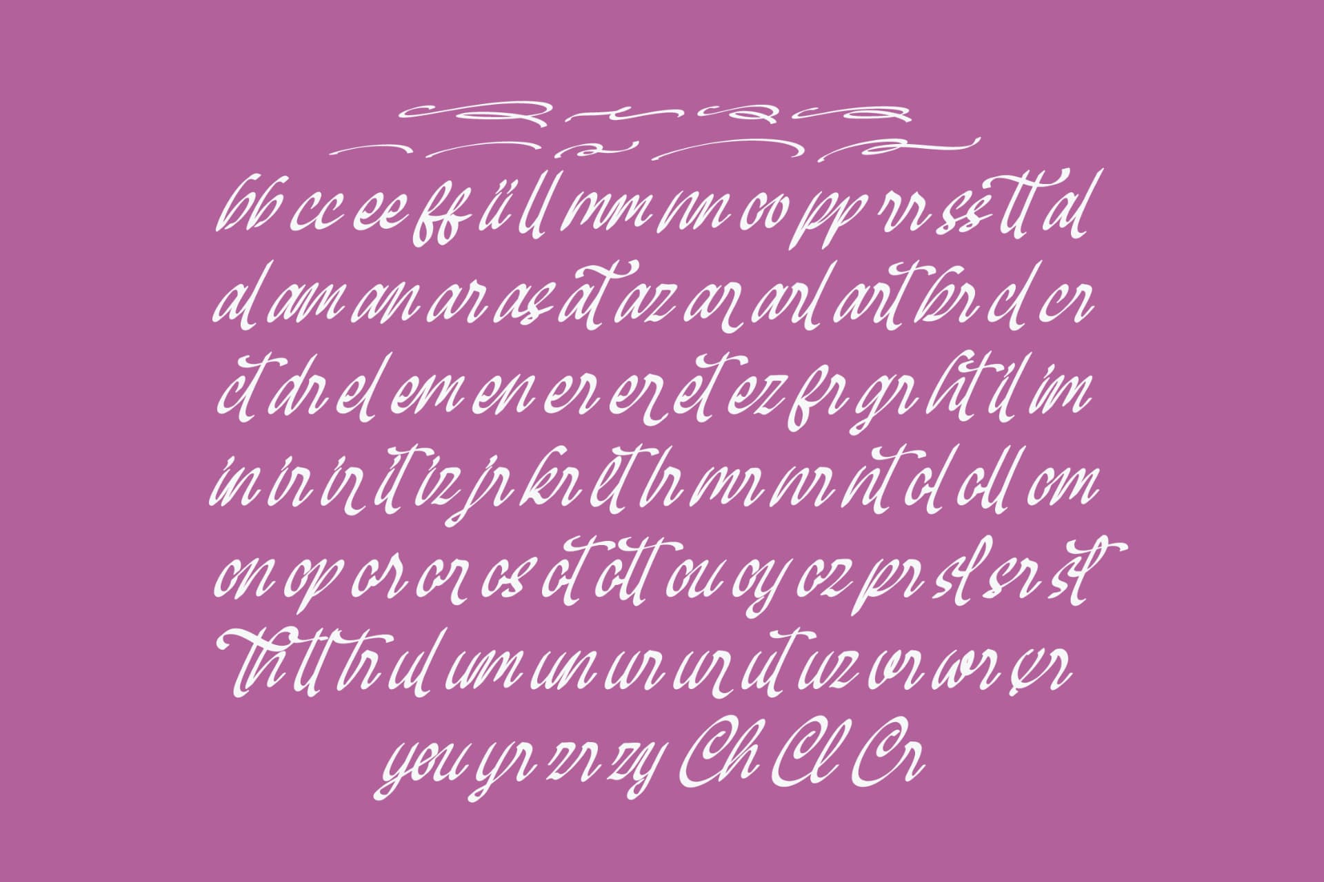 Preview 10 for Mendyora – Bold Calligraphy Font