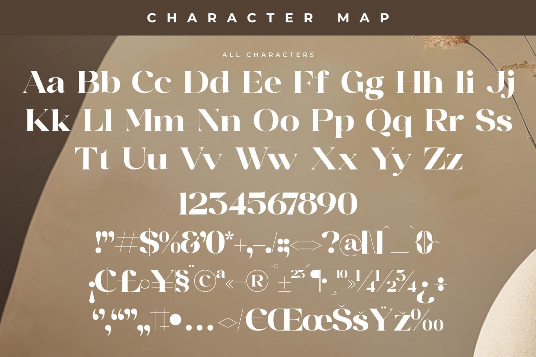 Preview 13 for Megisha – Modern Alternate Serif