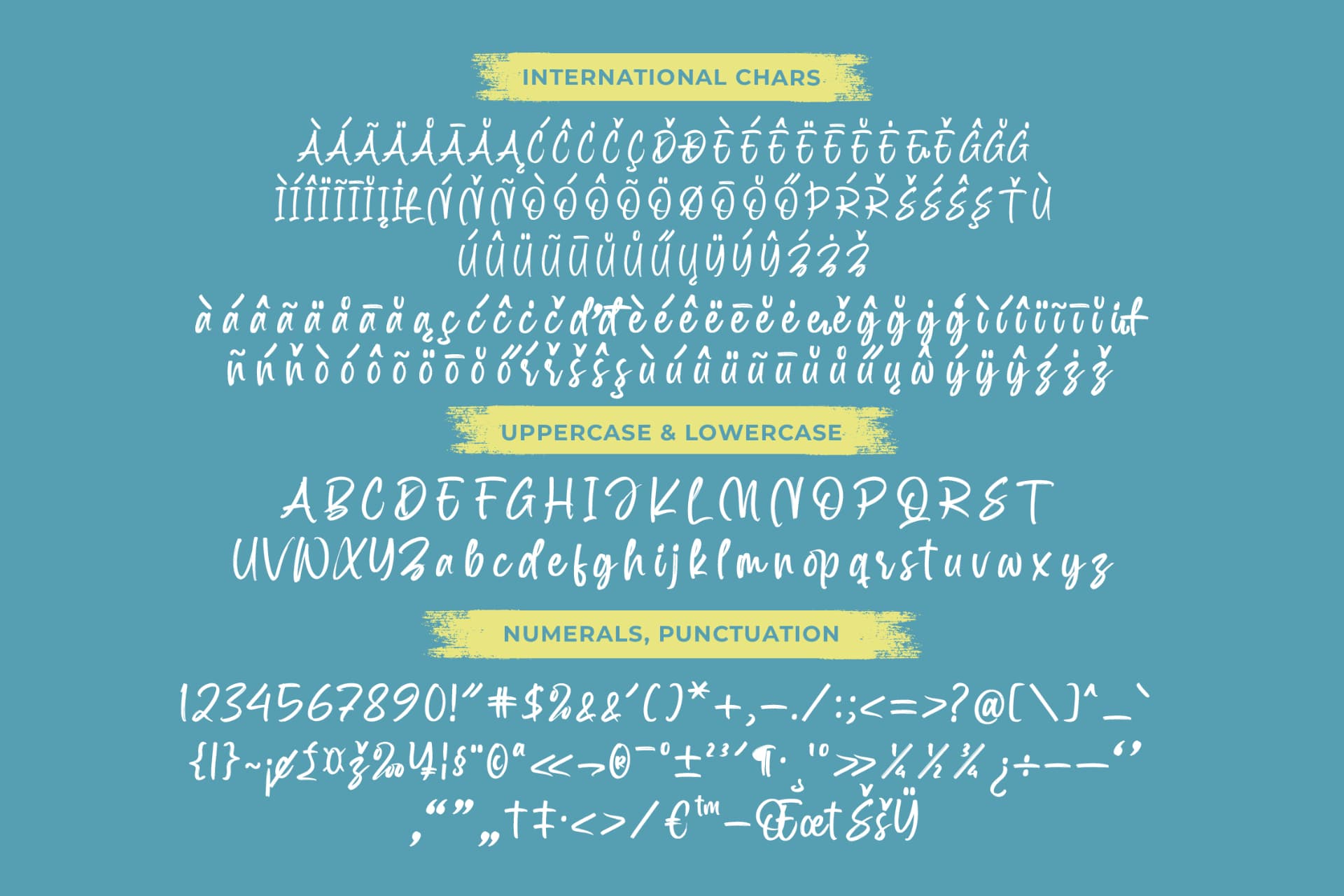 Preview 18 for Spenty Brother – Modern Brush Font