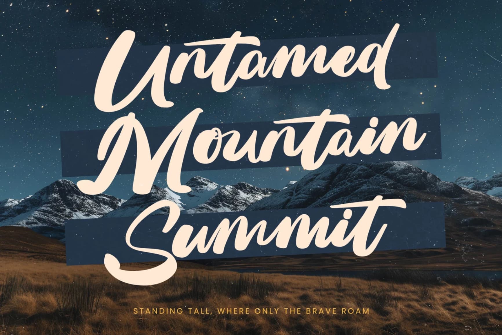Preview 13 for Replant United - Bold Calligraphy Font