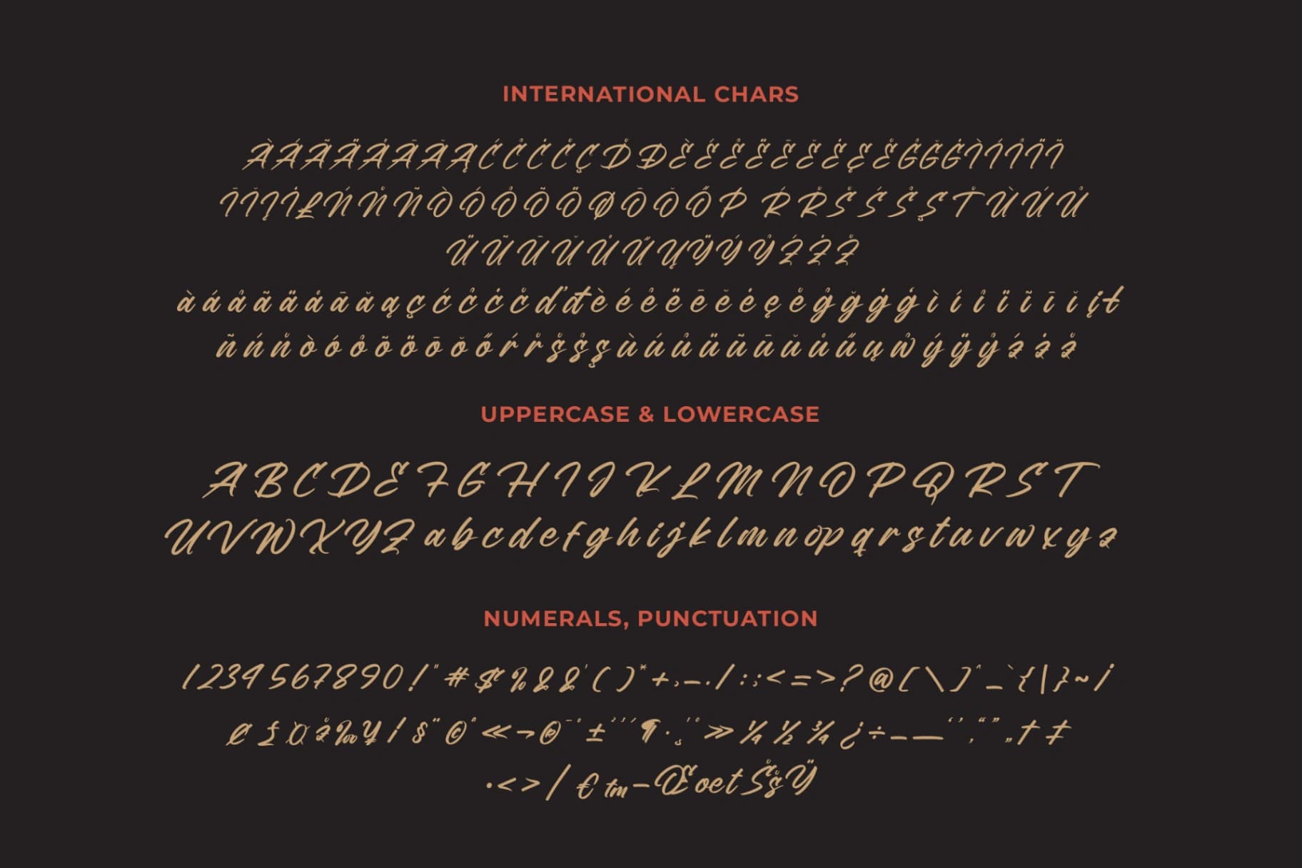 Preview 18 for Vintage Bilbesto - Modern Brush Font