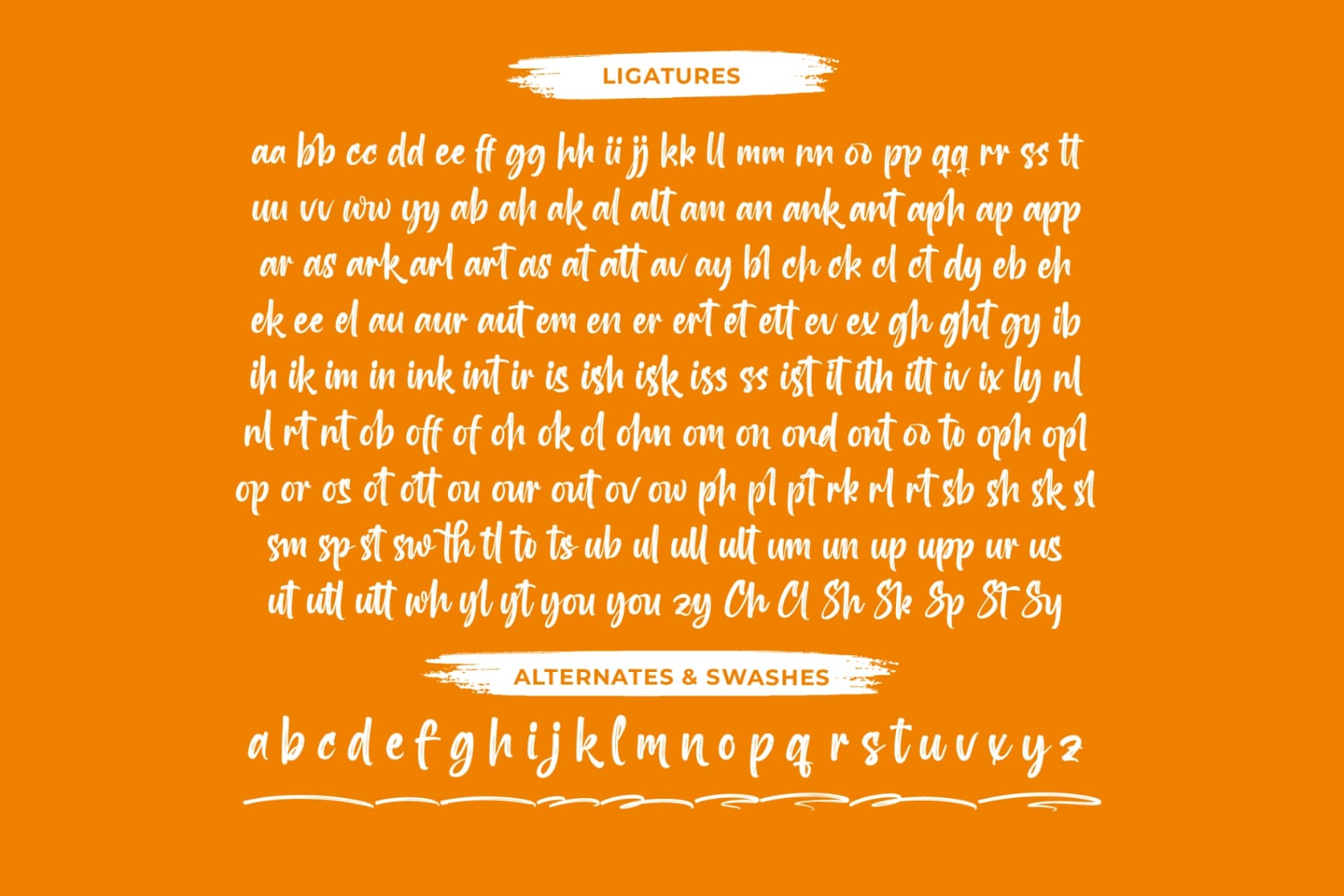 Preview 19 for Interest Explore - Modern Brush Font