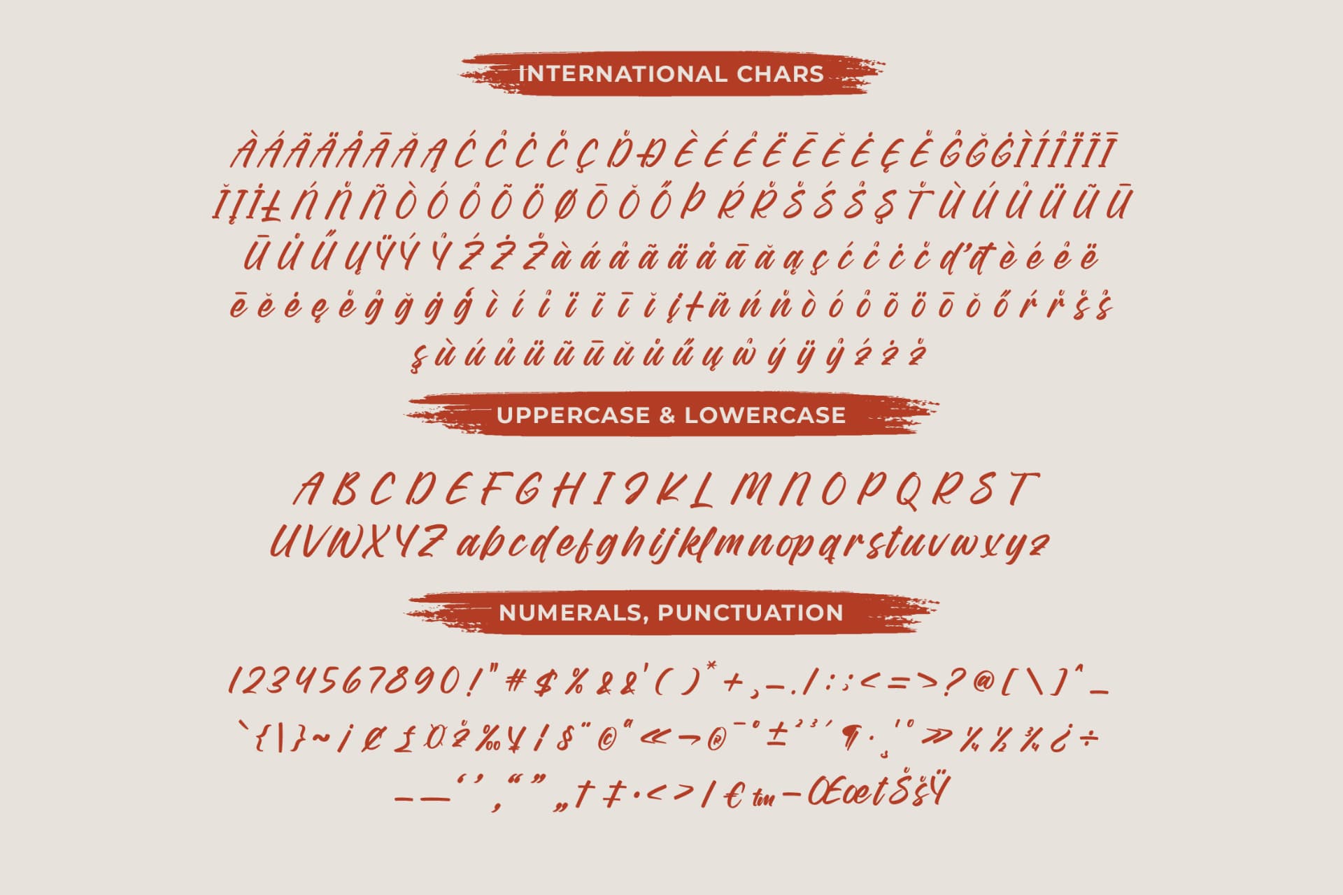 Preview 18 for Killery Bentom – Modern Brush Font