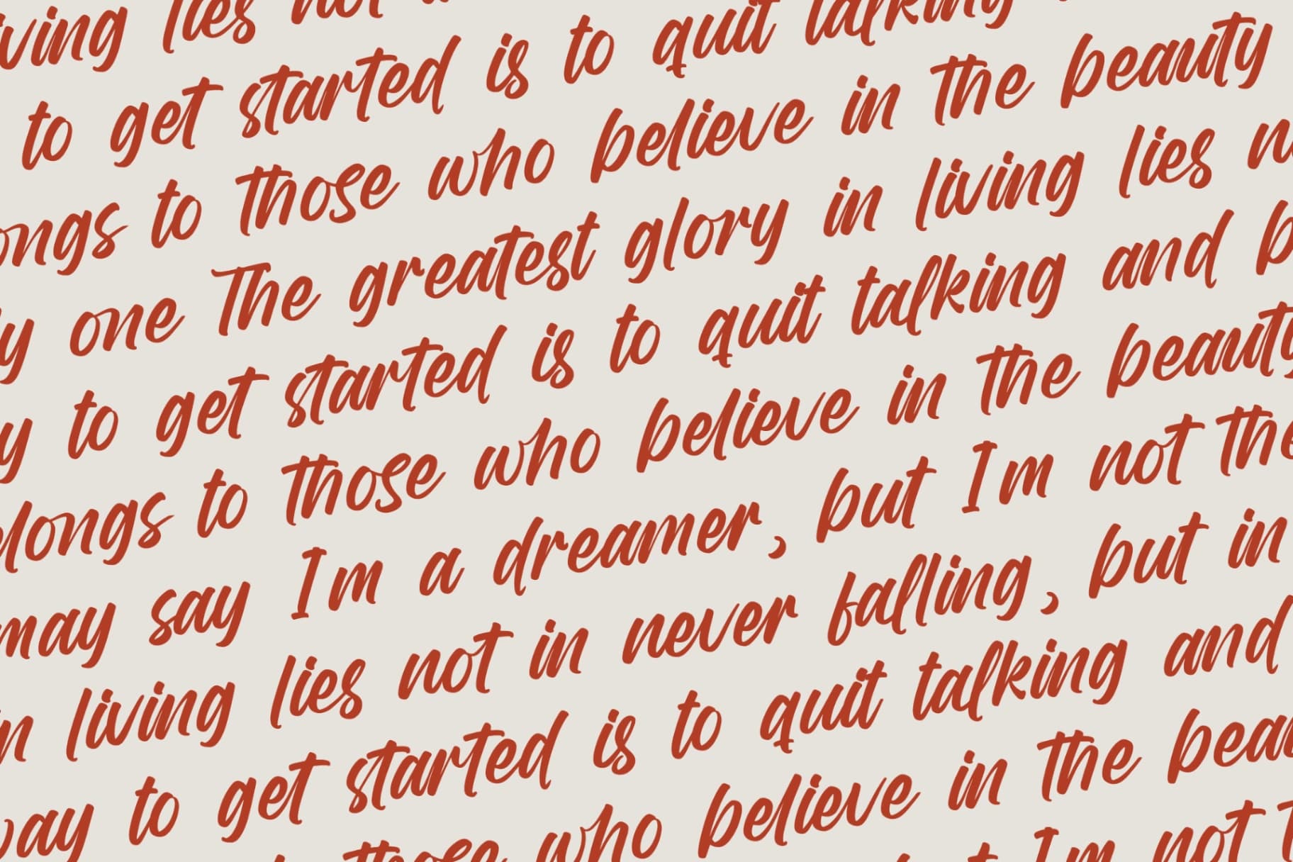Preview 17 for Killery Bentom – Modern Brush Font