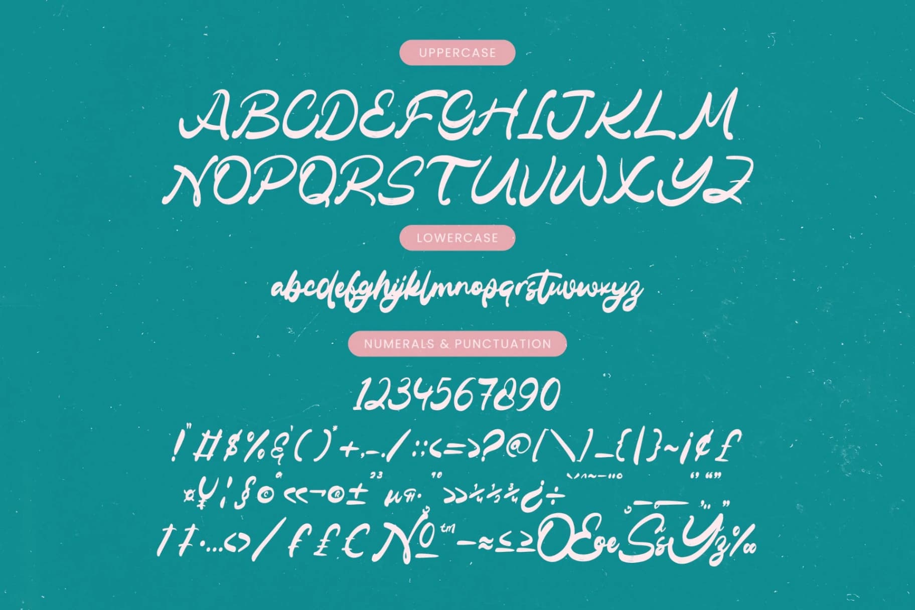Preview 17 for Gelmake Clencha - Bold Calligraphy Font
