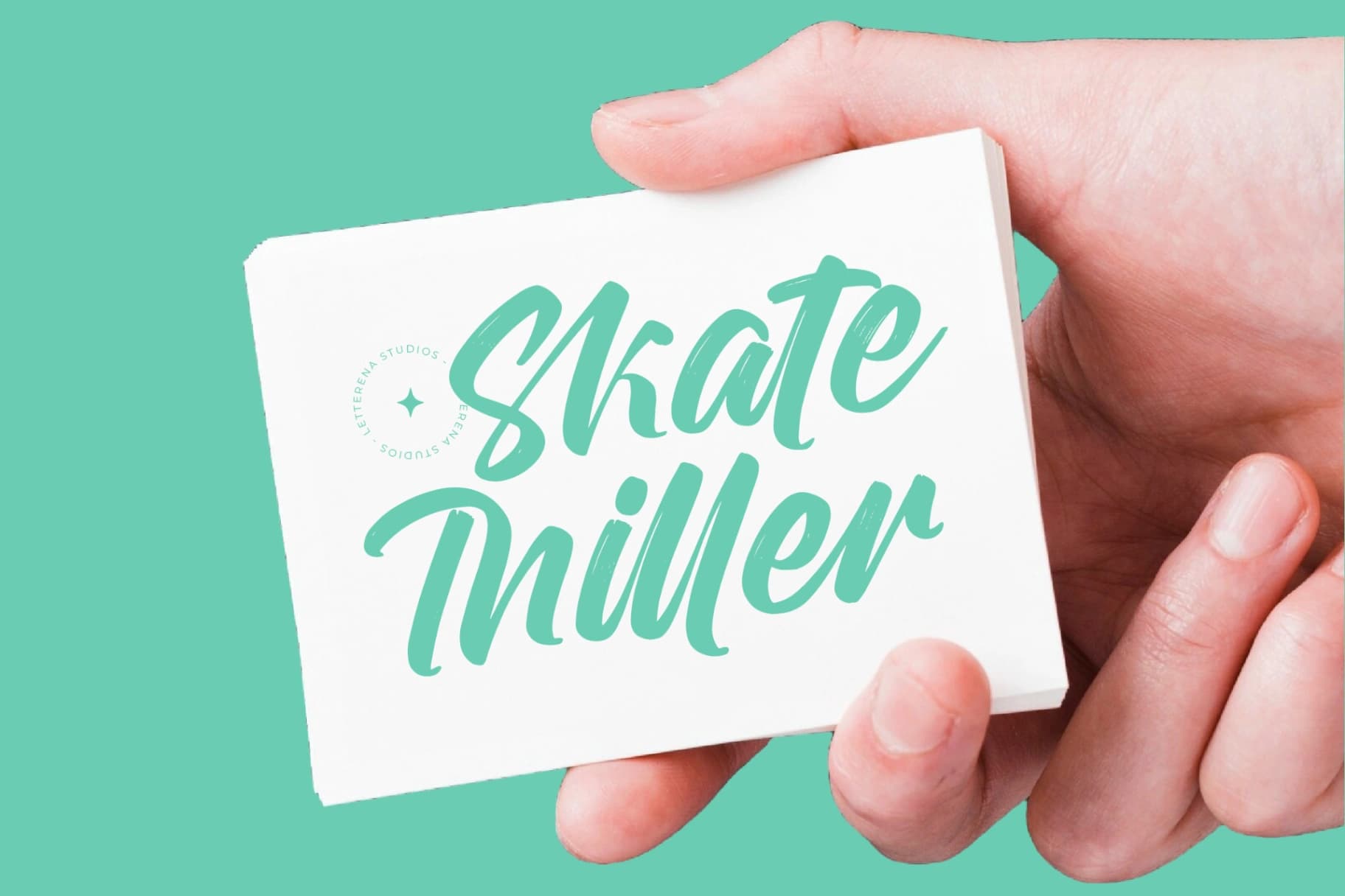 Preview 4 for Rough Streak - Bold Brush Font