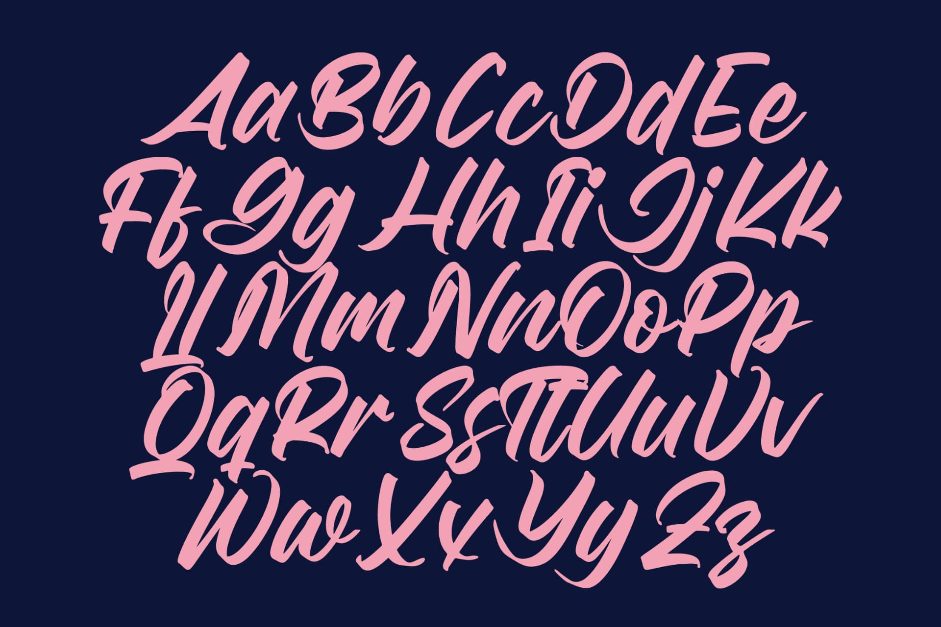 Preview 9 for Duster Nighty - Bold Handwritten Font