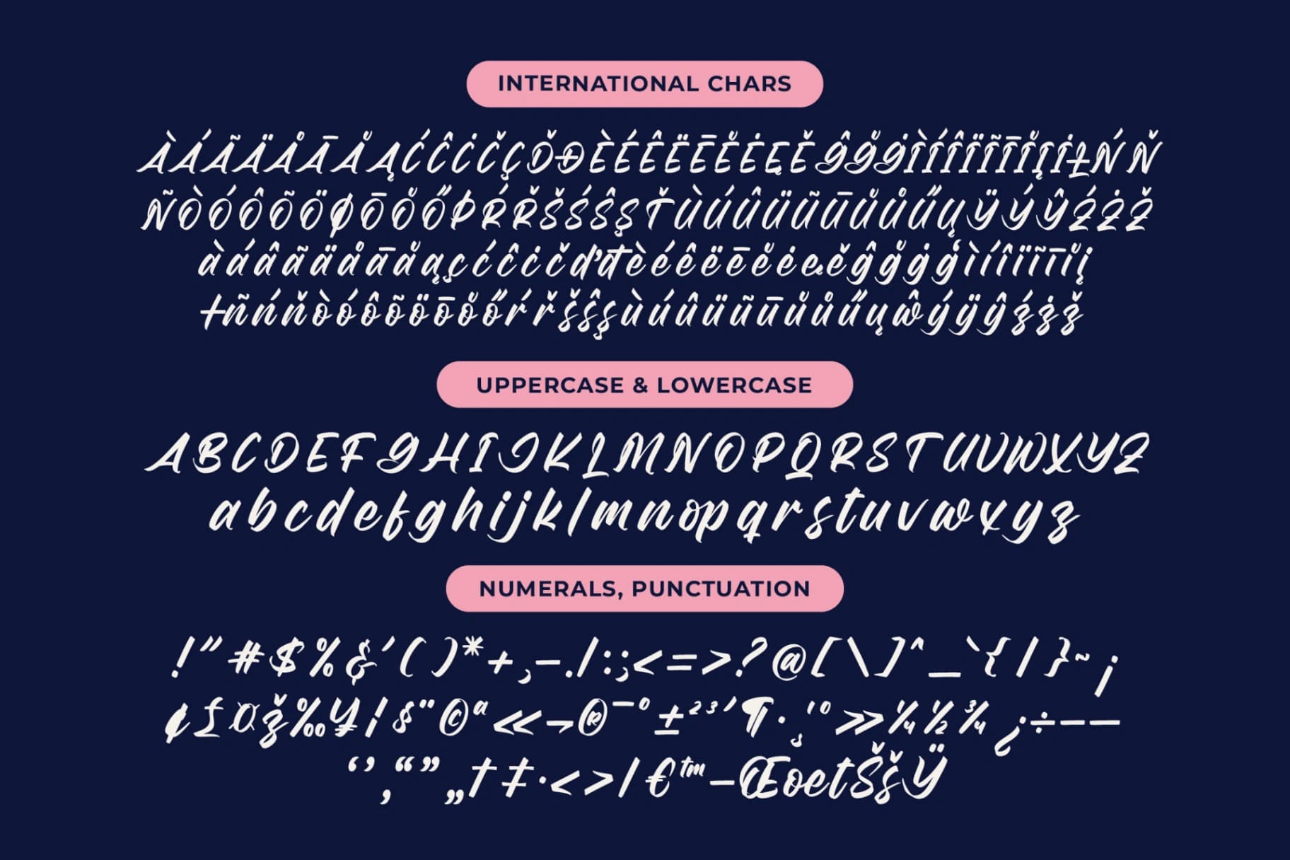 Preview 18 for Duster Nighty - Bold Handwritten Font