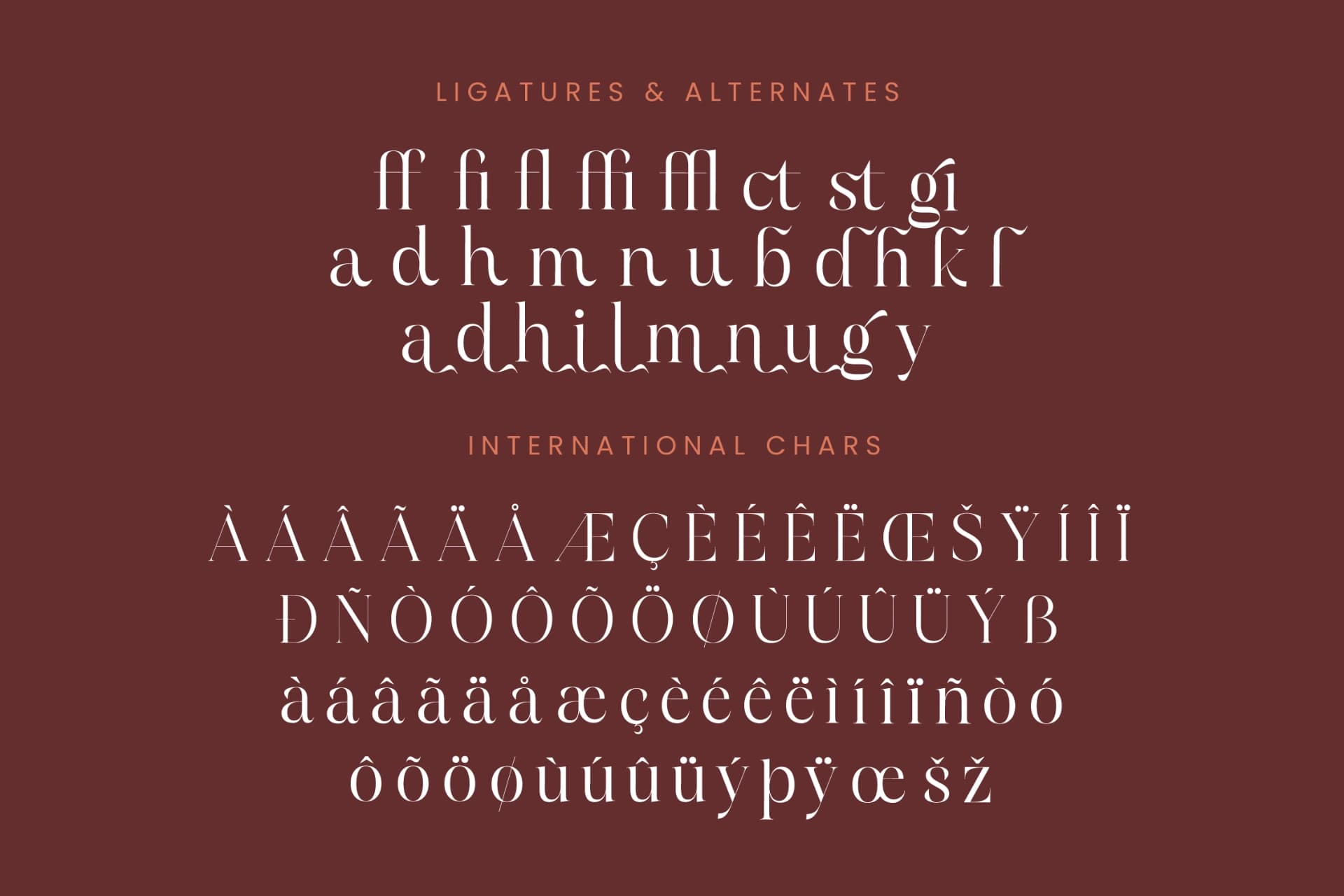 Preview 14 for Hamster – Modern Serif Font