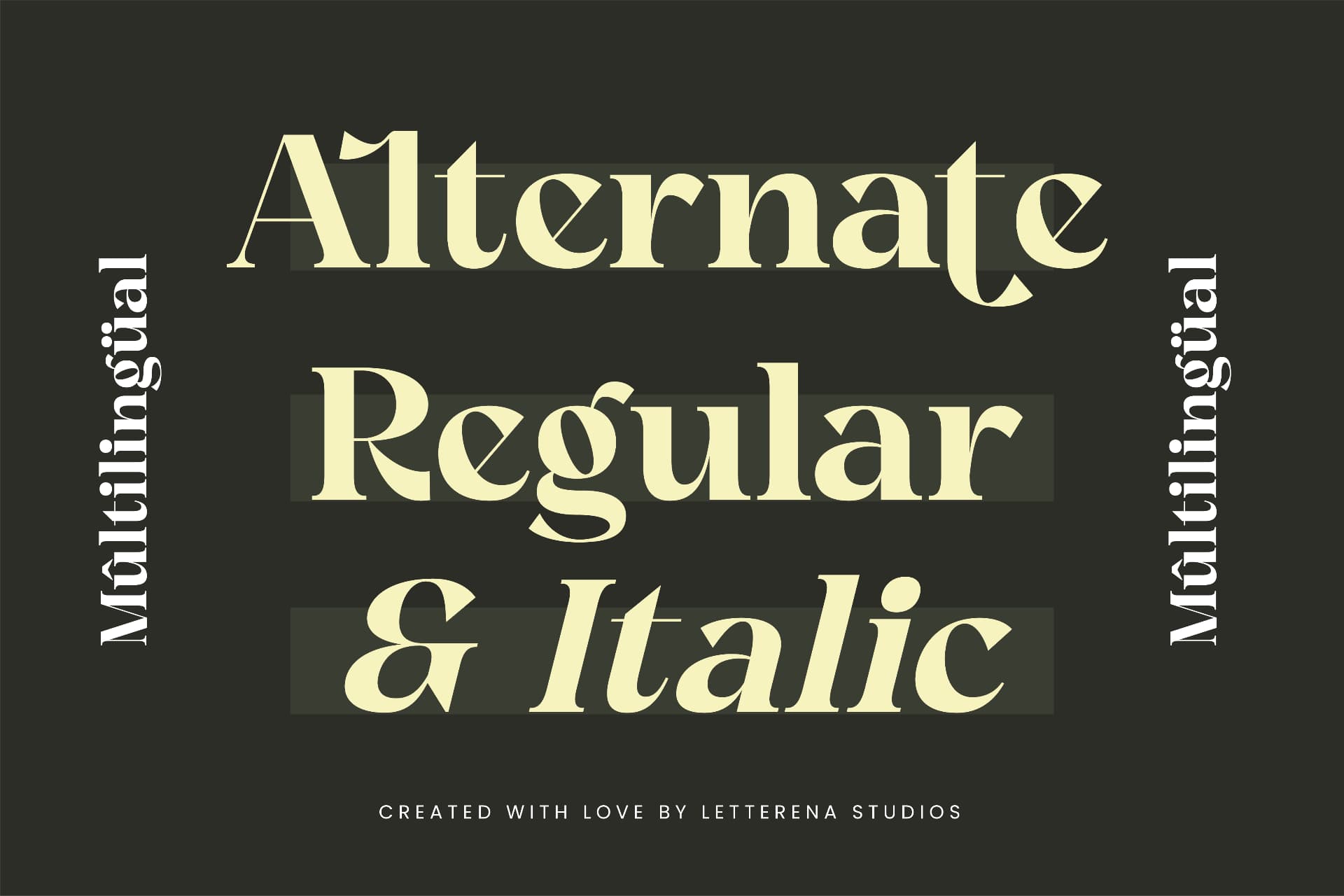 Preview 12 for Angfia Relaftio - Modern Serif Font
