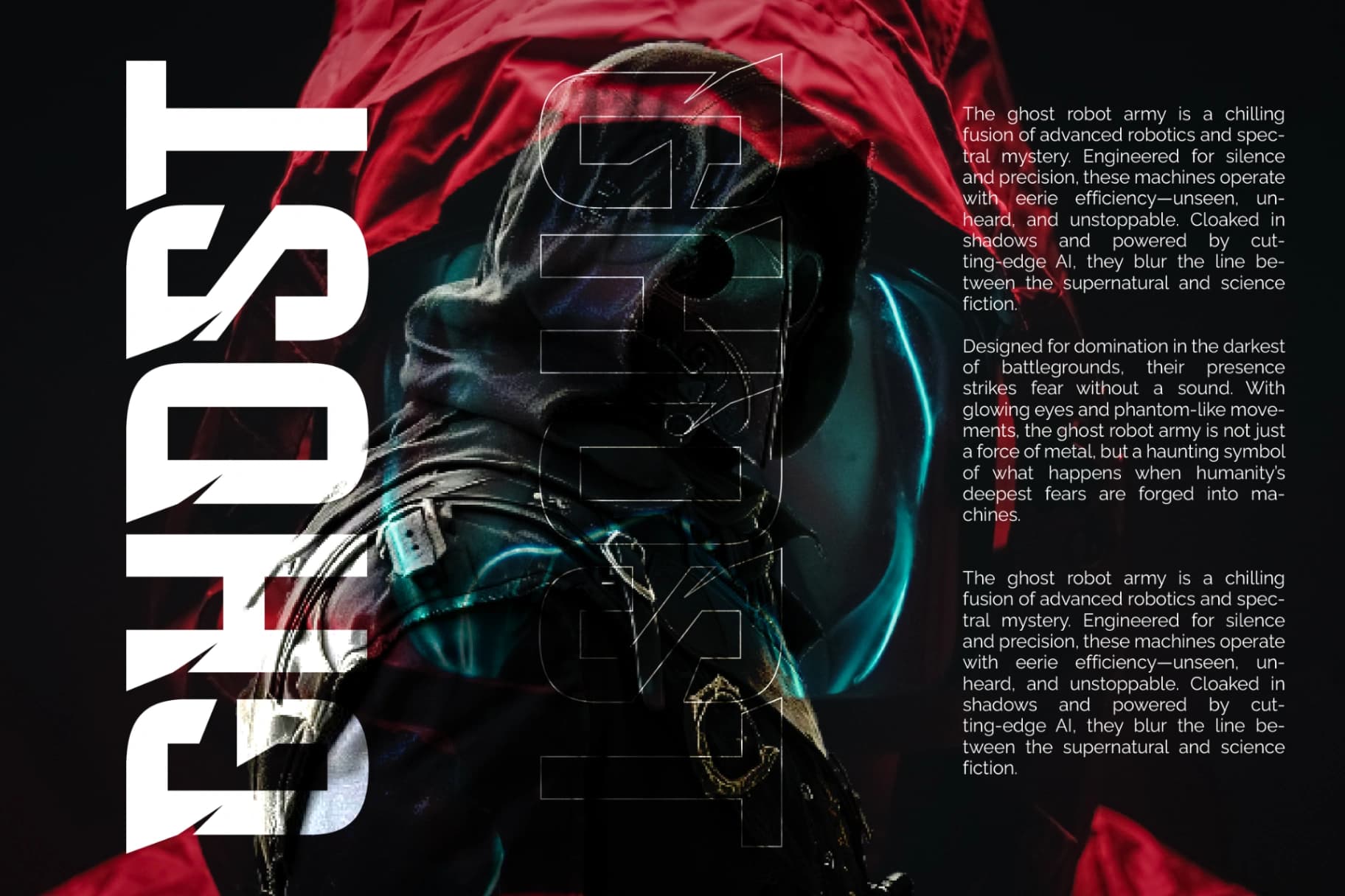 Preview 15 for Chiteror - Modern Futuristic Font