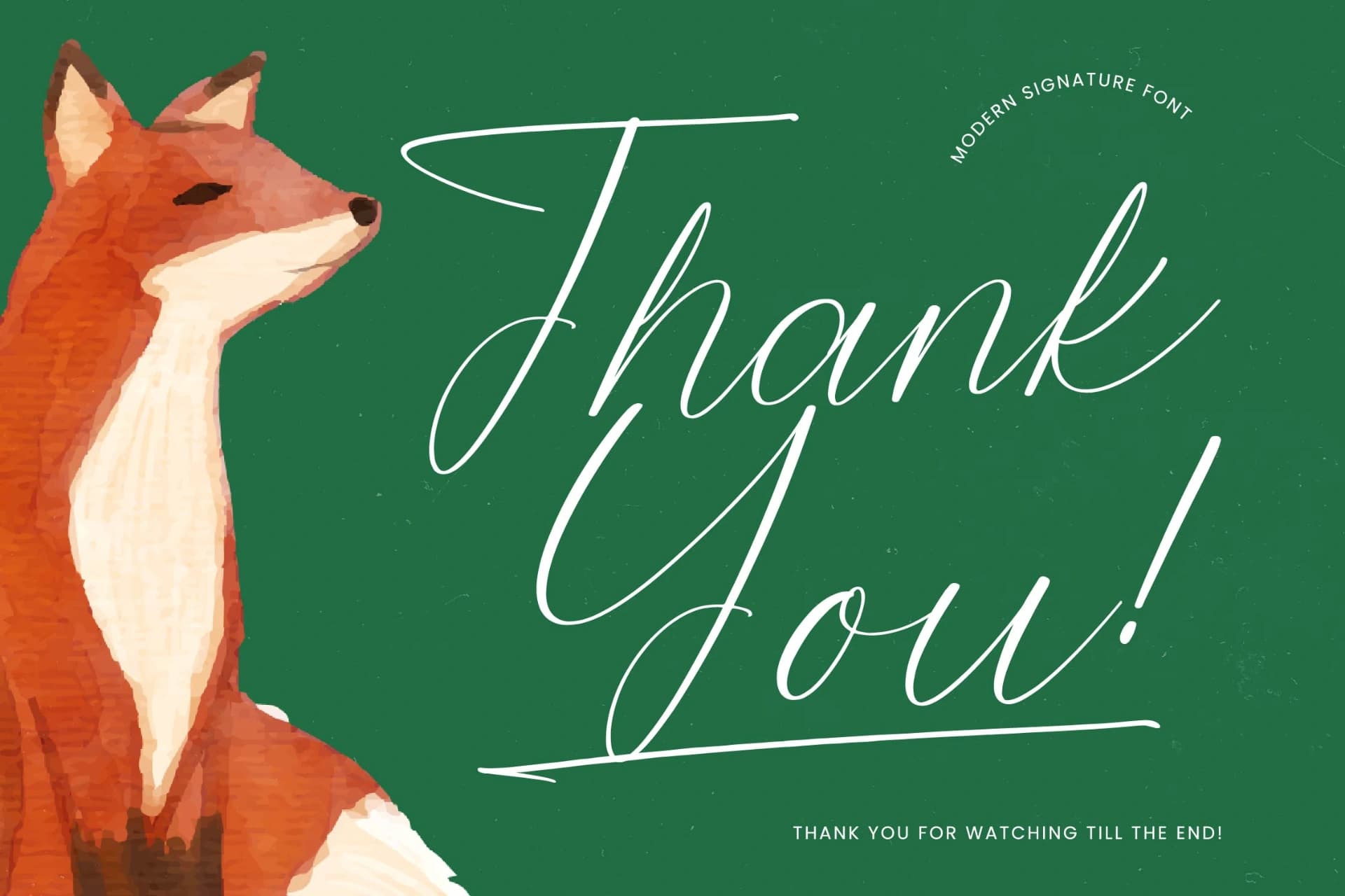 Preview 15 for Trekfox Hunter – Modern Signature Font