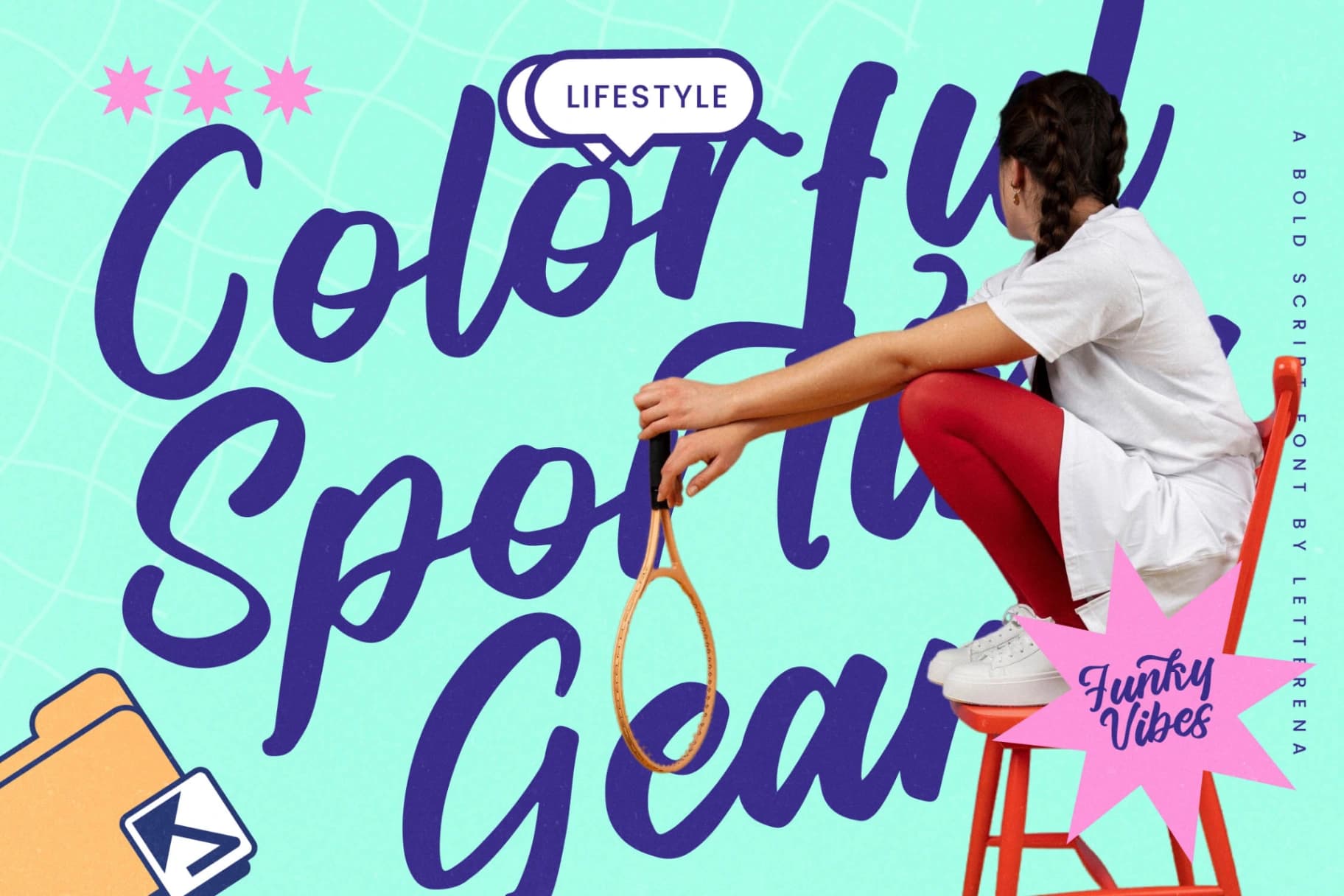 Preview 4 for Restock Funkys – Bold Script Font