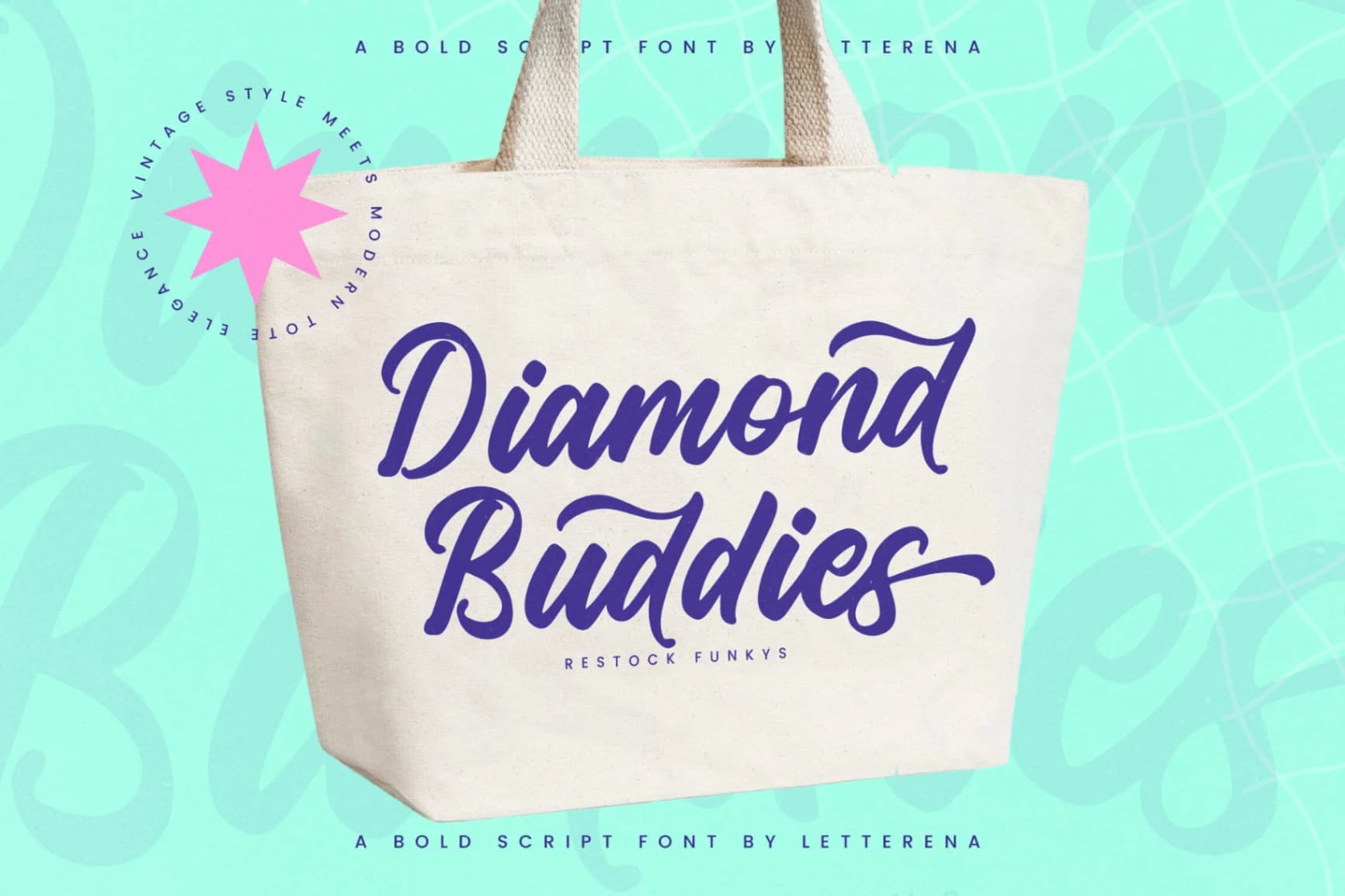 Preview 10 for Restock Funkys – Bold Script Font