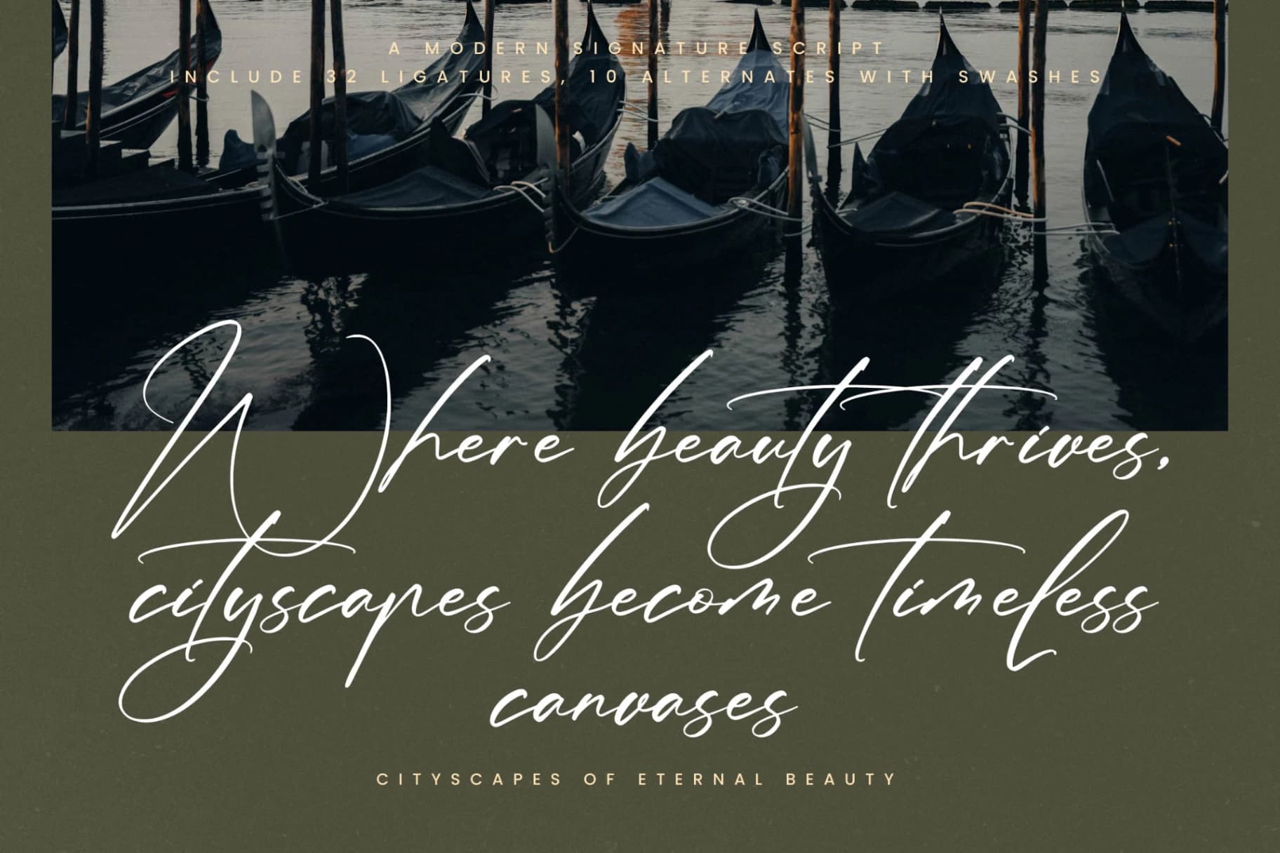 Preview 2 for Budapesta Romantes – Modern Signature Script