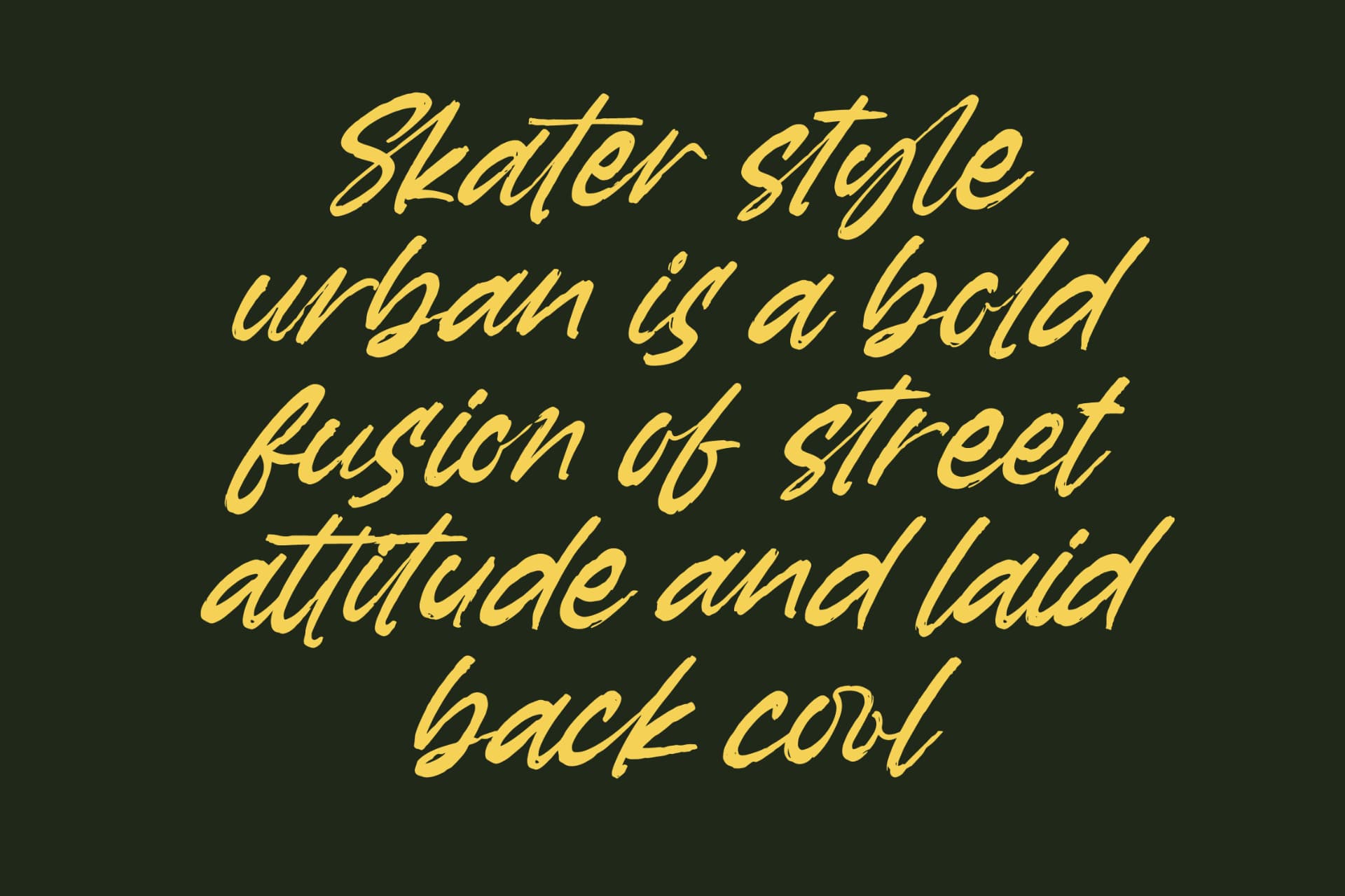 Preview 3 for Garden Solland – Bold Handwritten Font