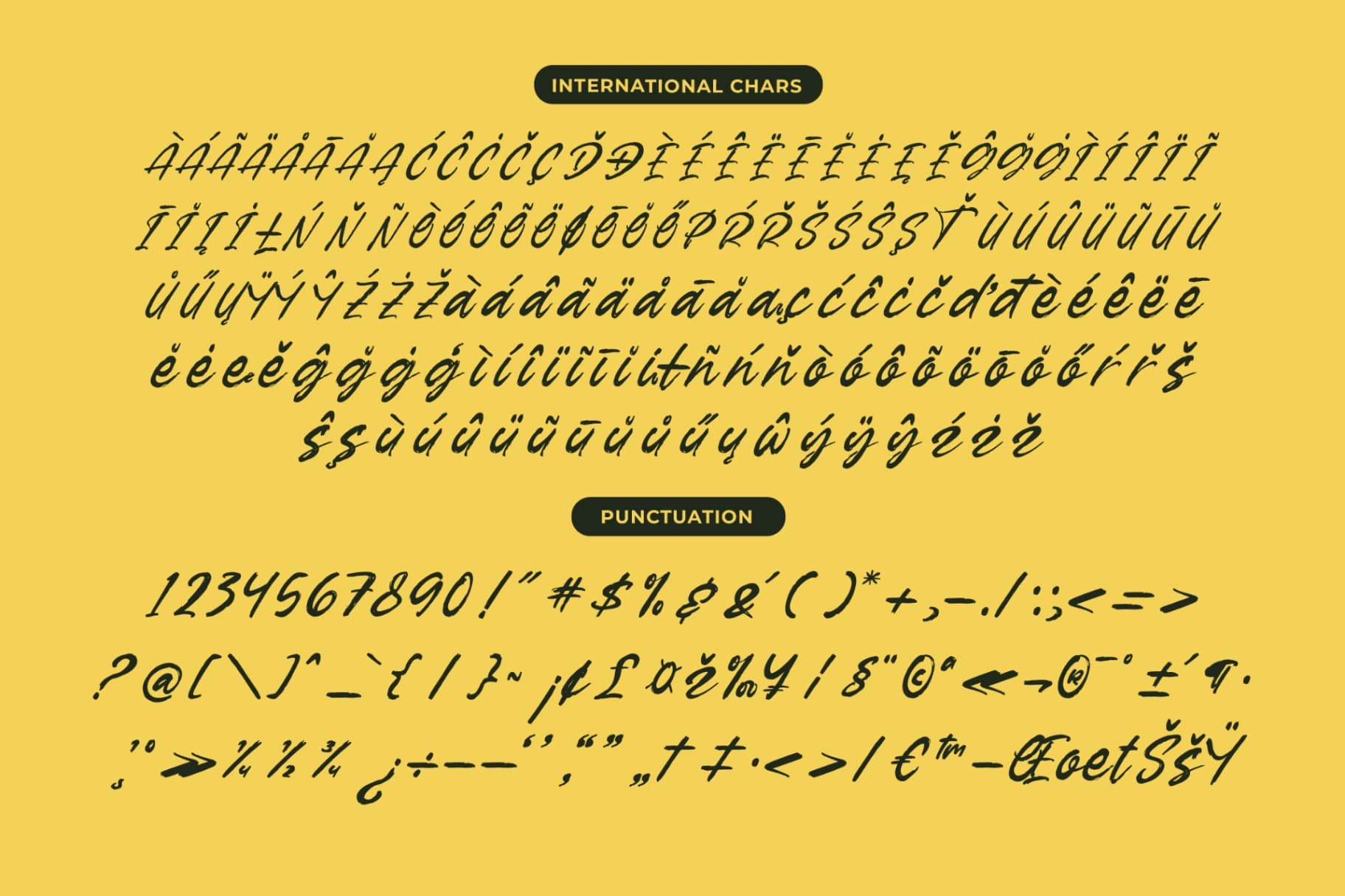 Preview 13 for Garden Solland – Bold Handwritten Font