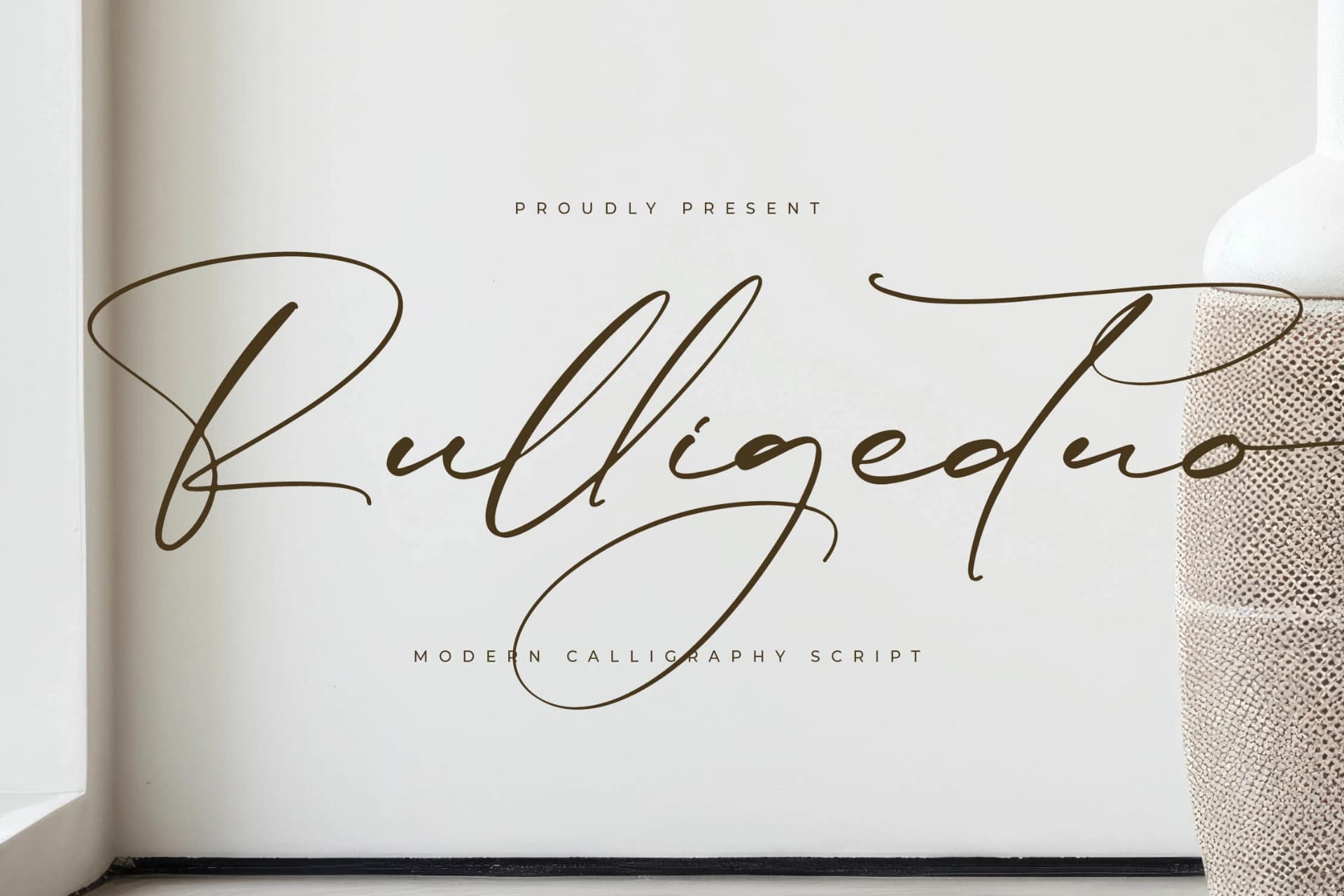 Preview 1 for Rulligedro – Modern Calligraphy Script