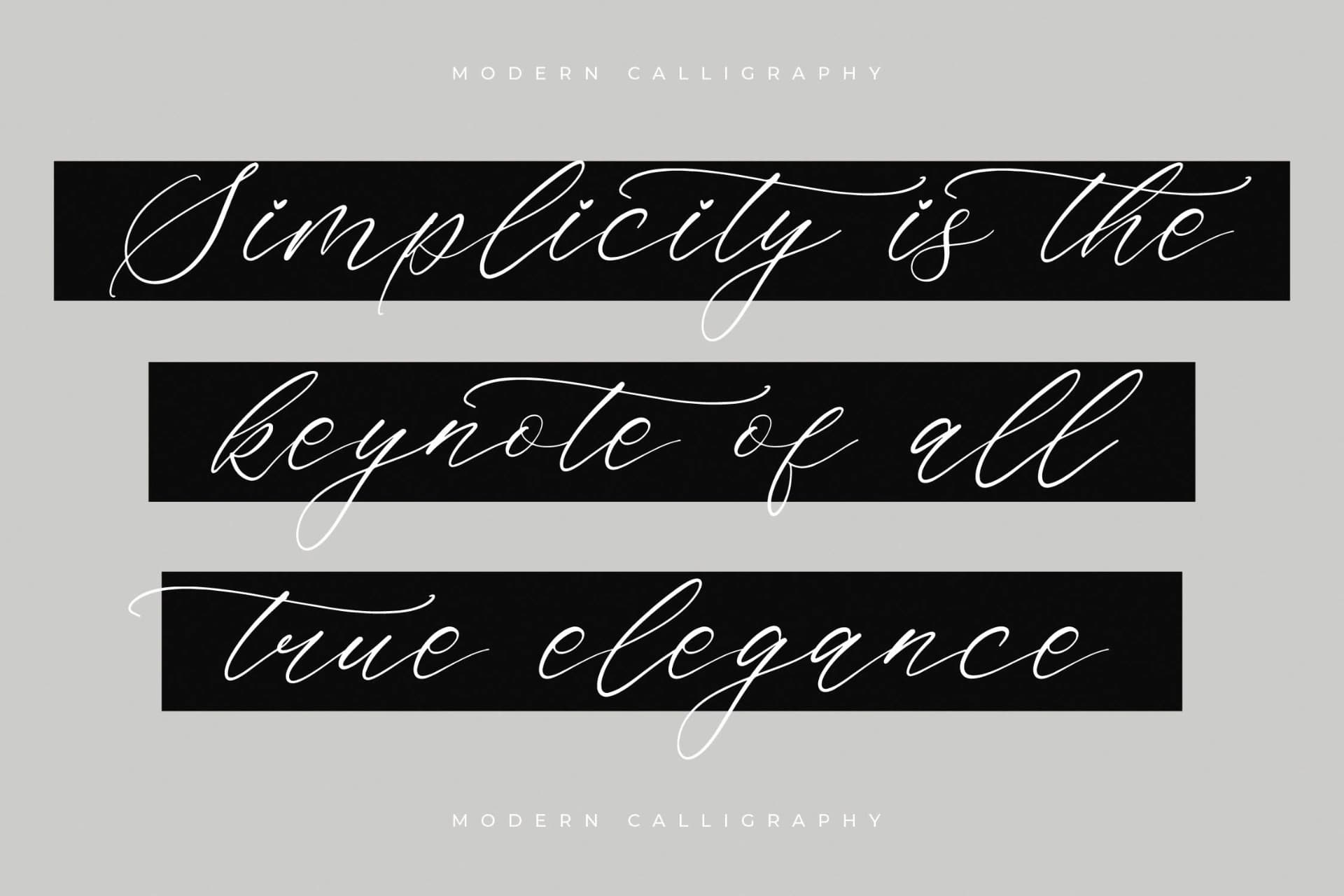Preview 7 for Saltngos – Modern Calligraphy
