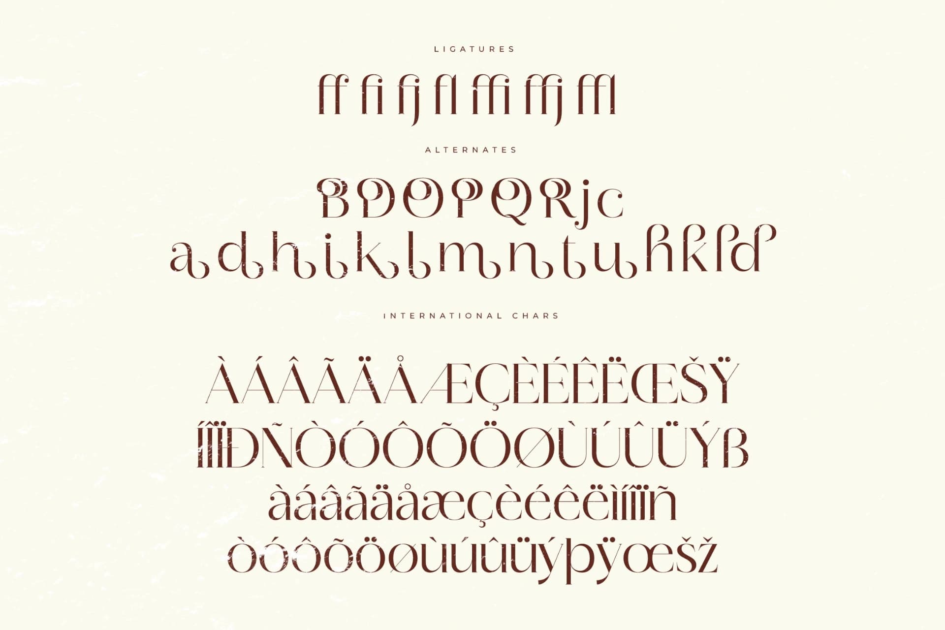Preview 14 for Quorina – Modern Serif Font